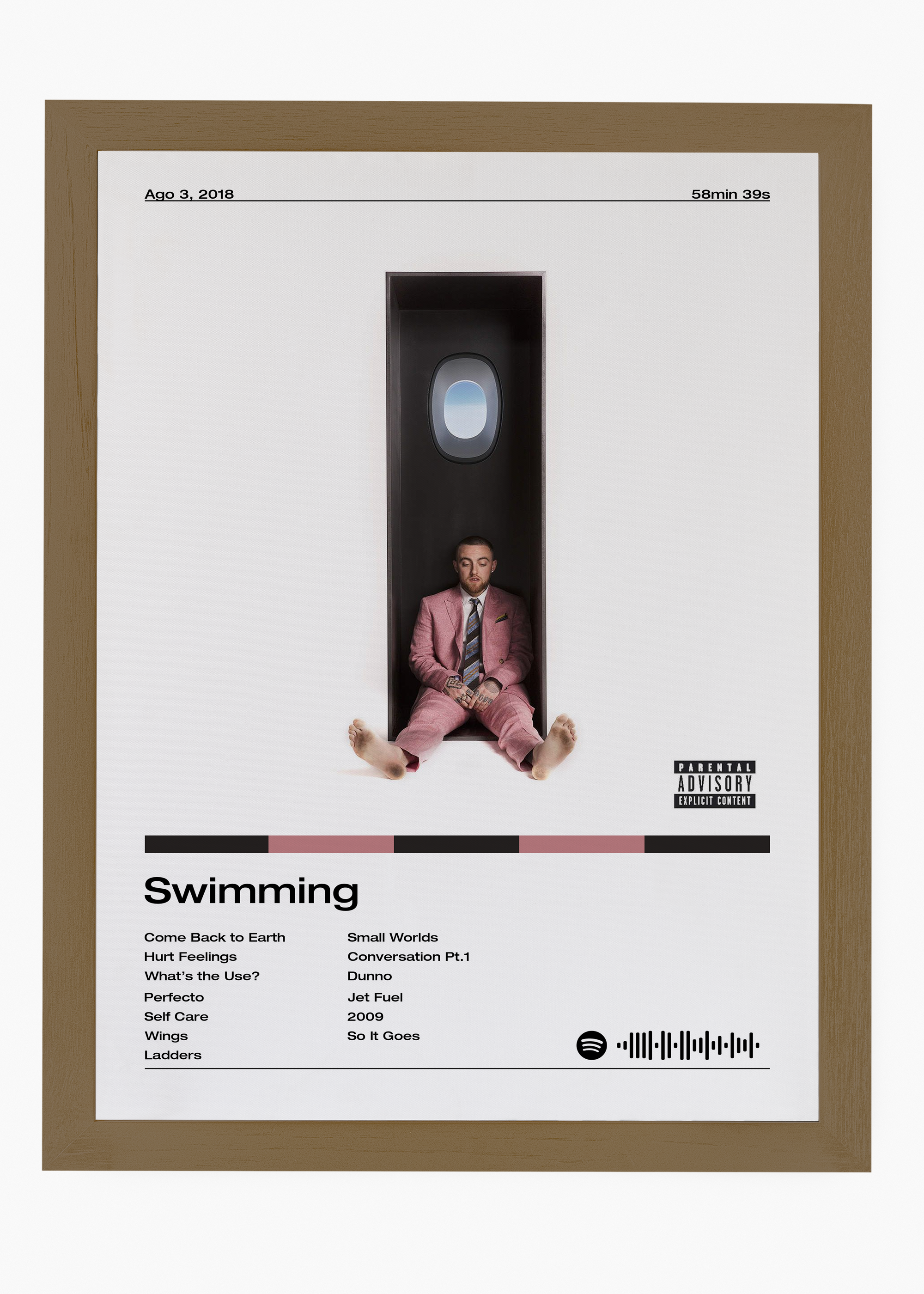 Quadro Mac Miller Swimming - 6