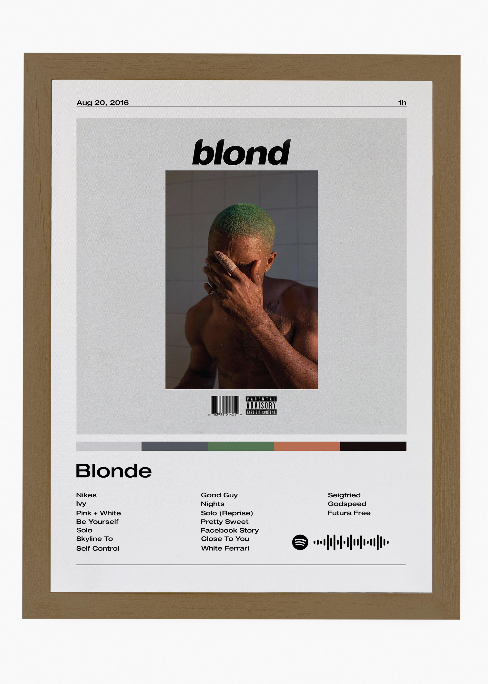 Quadro Frank Ocean Blonde - 6
