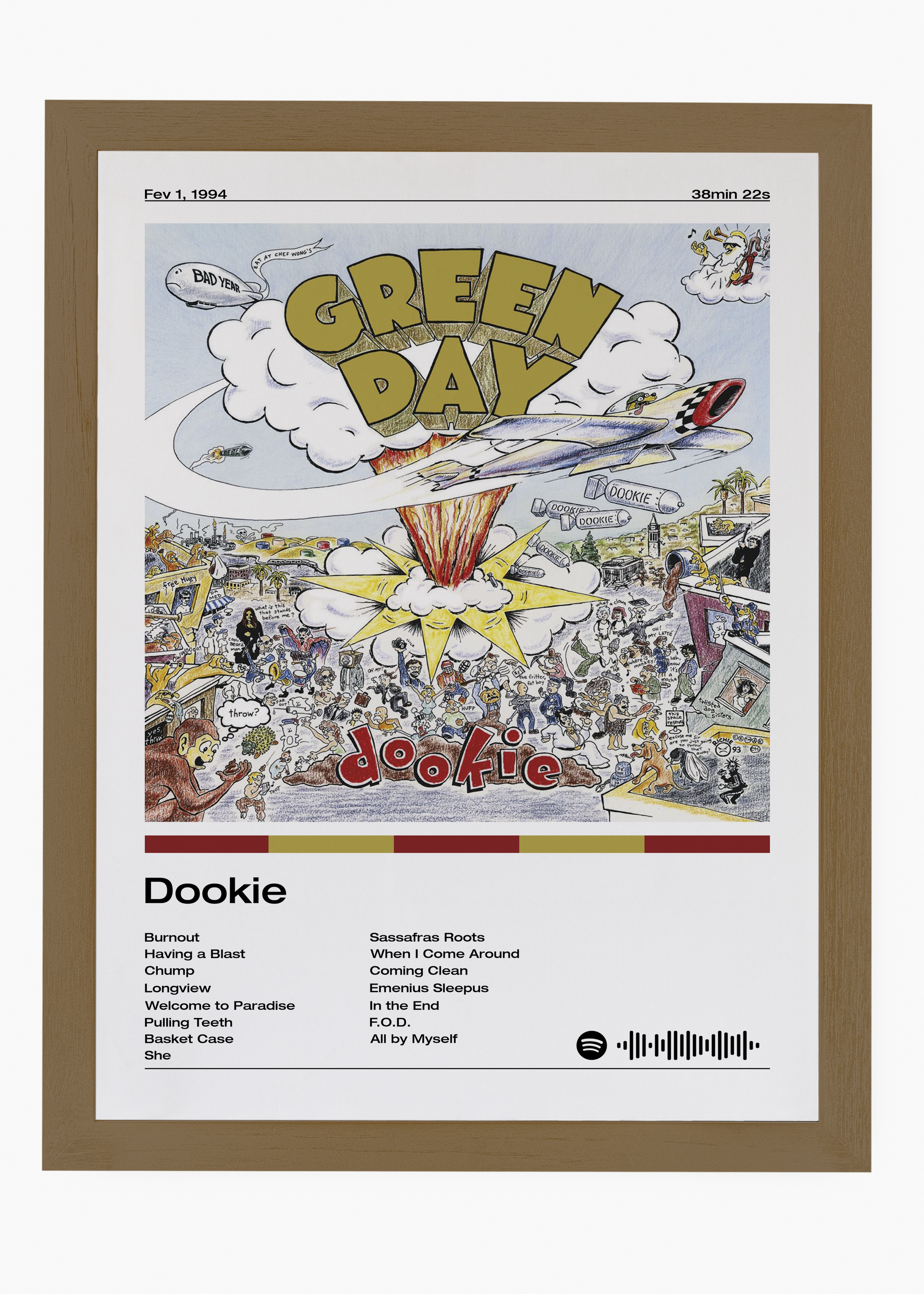 Quadro Green Day Dookie - 6
