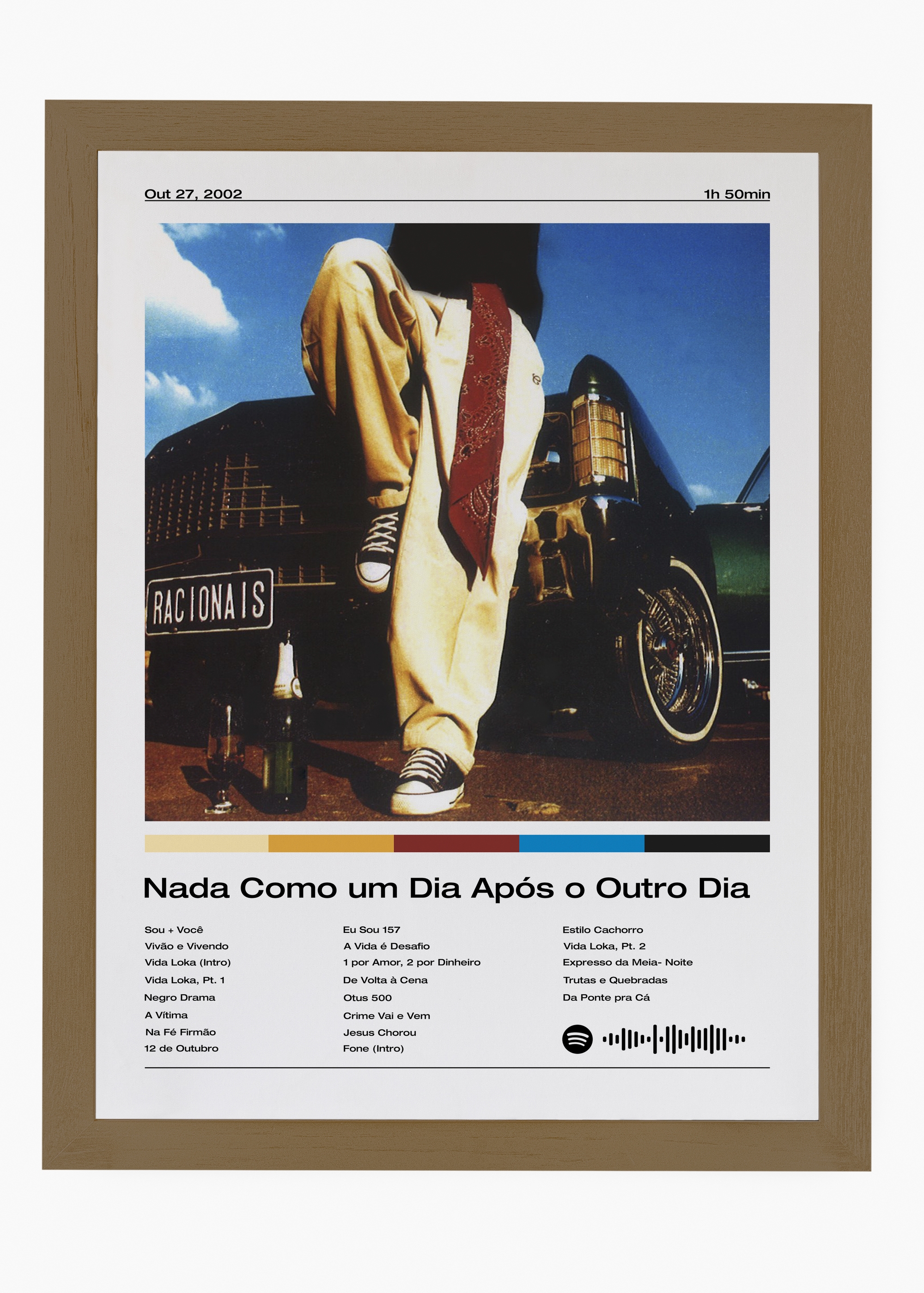 Quadro Racionais Nada Como um Dia Após o Outro Dia - 6