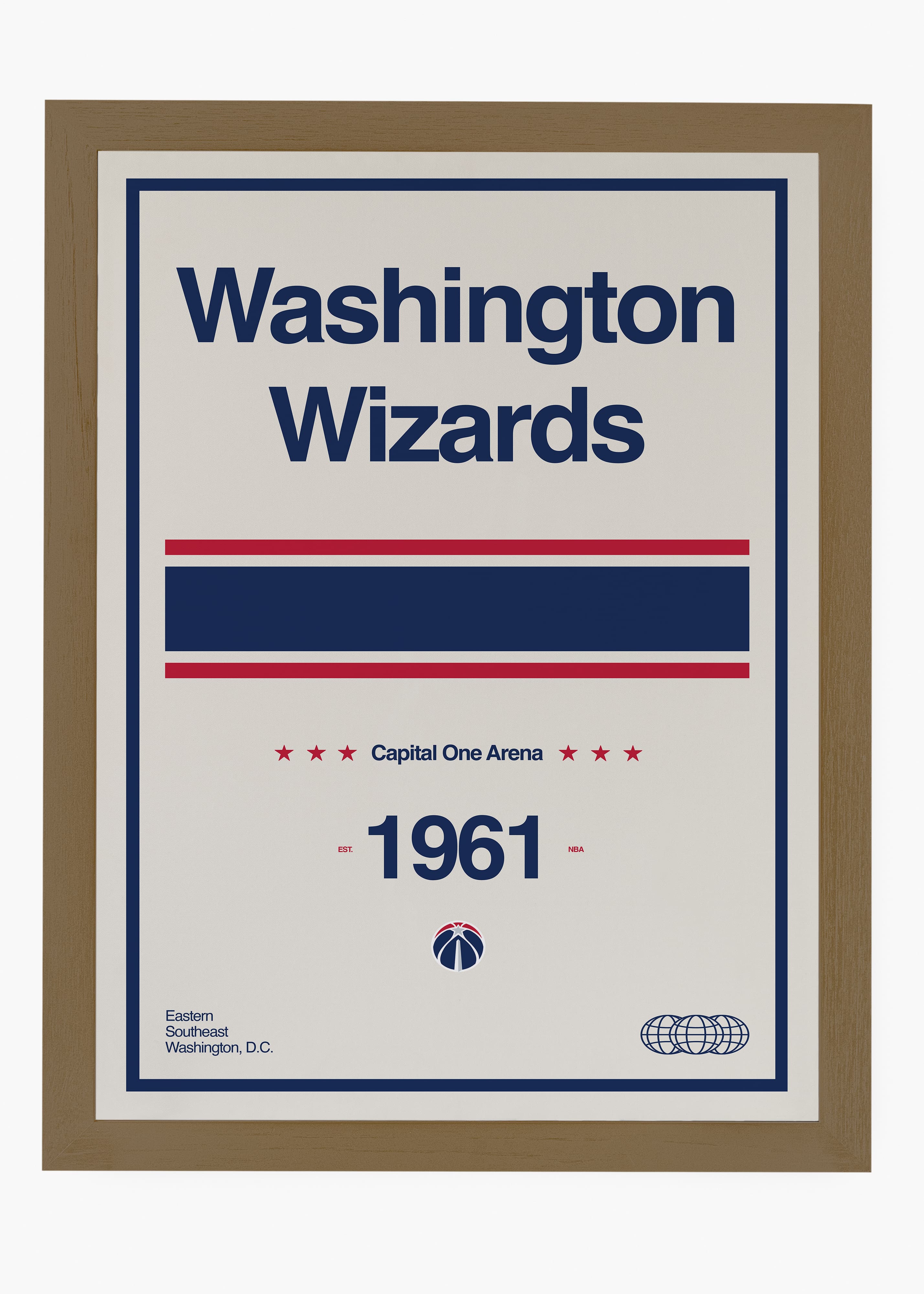 Quadro NBA Washington Wizards
