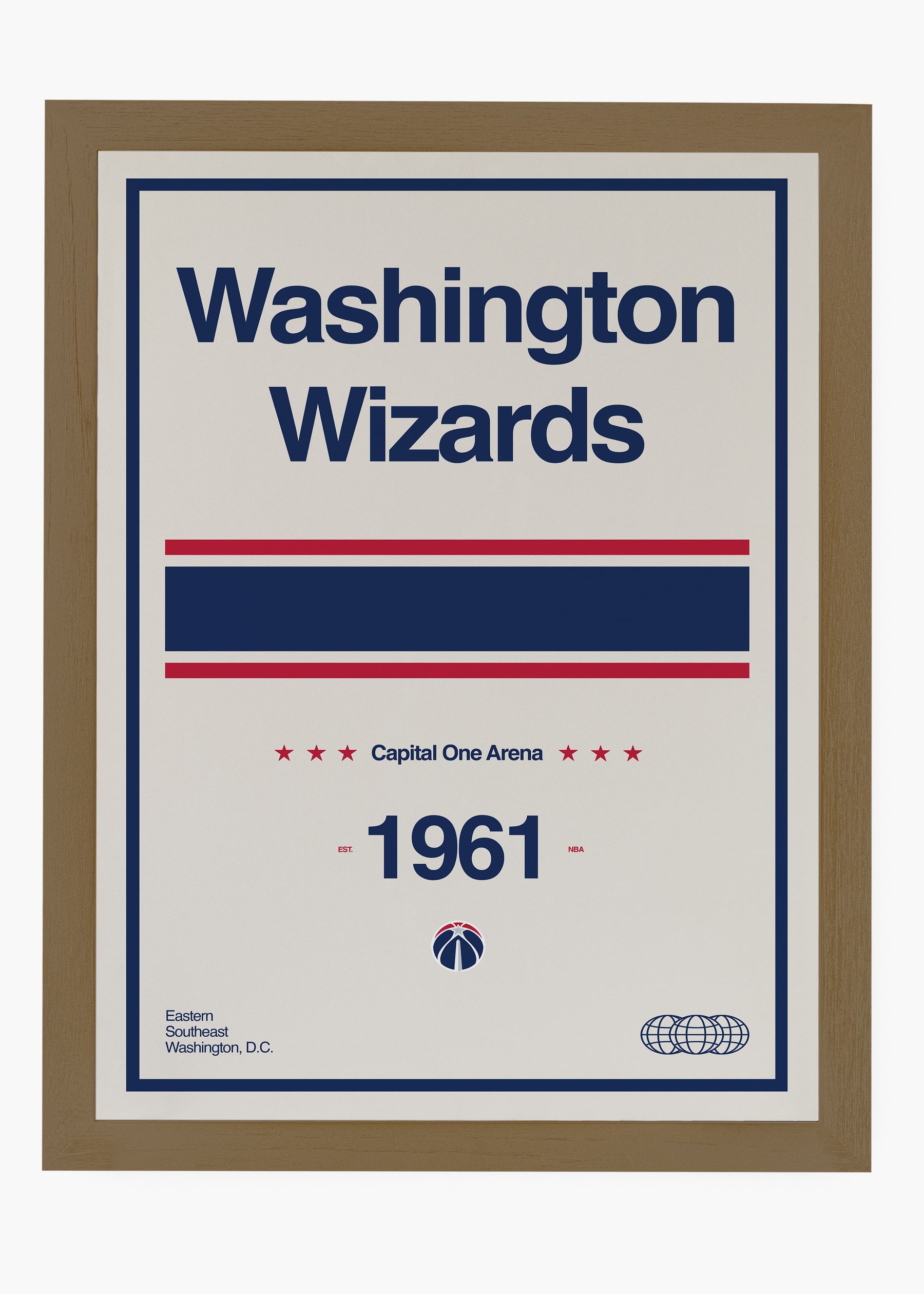 Quadro NBA Washington Wizards
