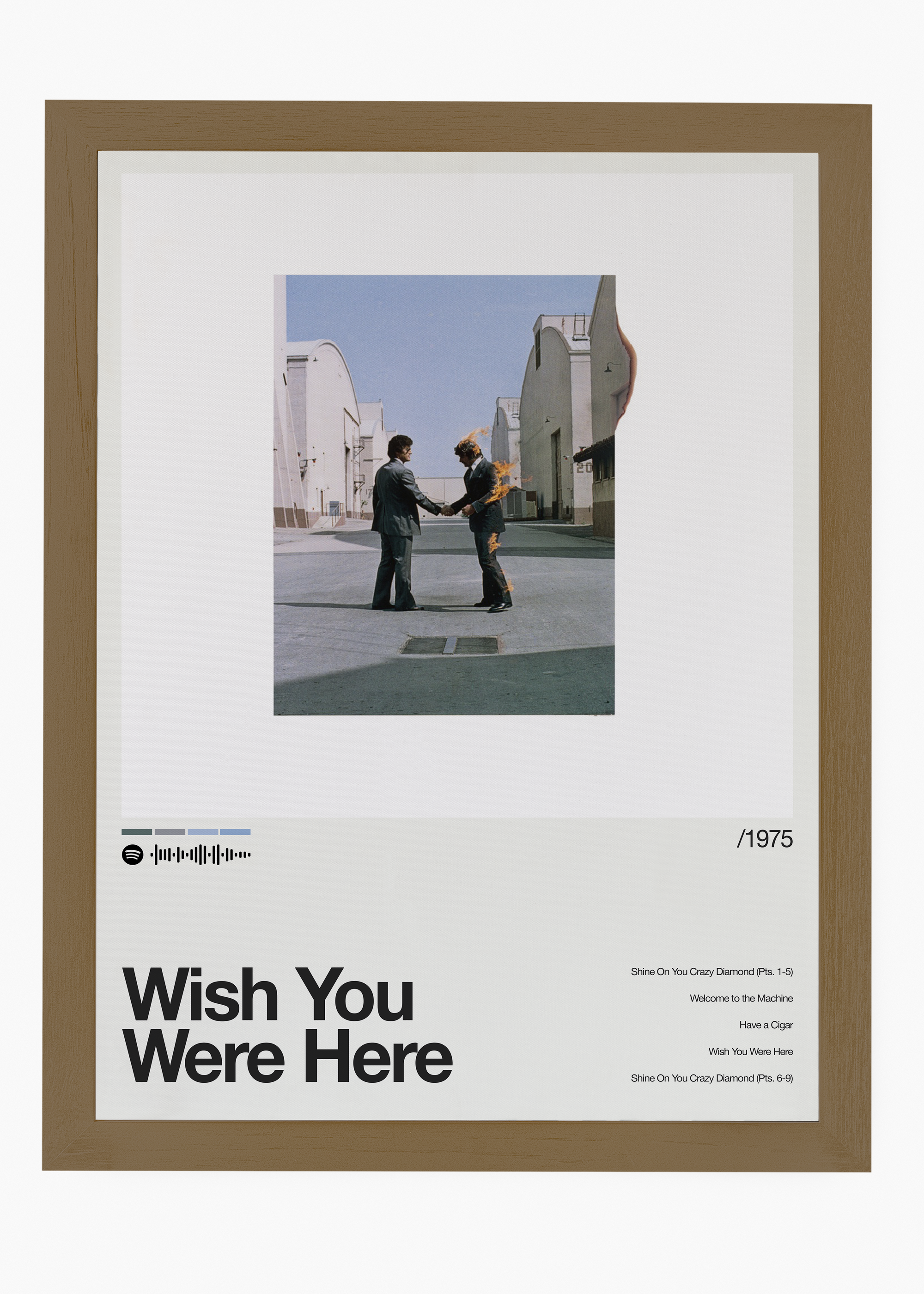 Quadro Pink Floyd Wish You Were Here II - 6