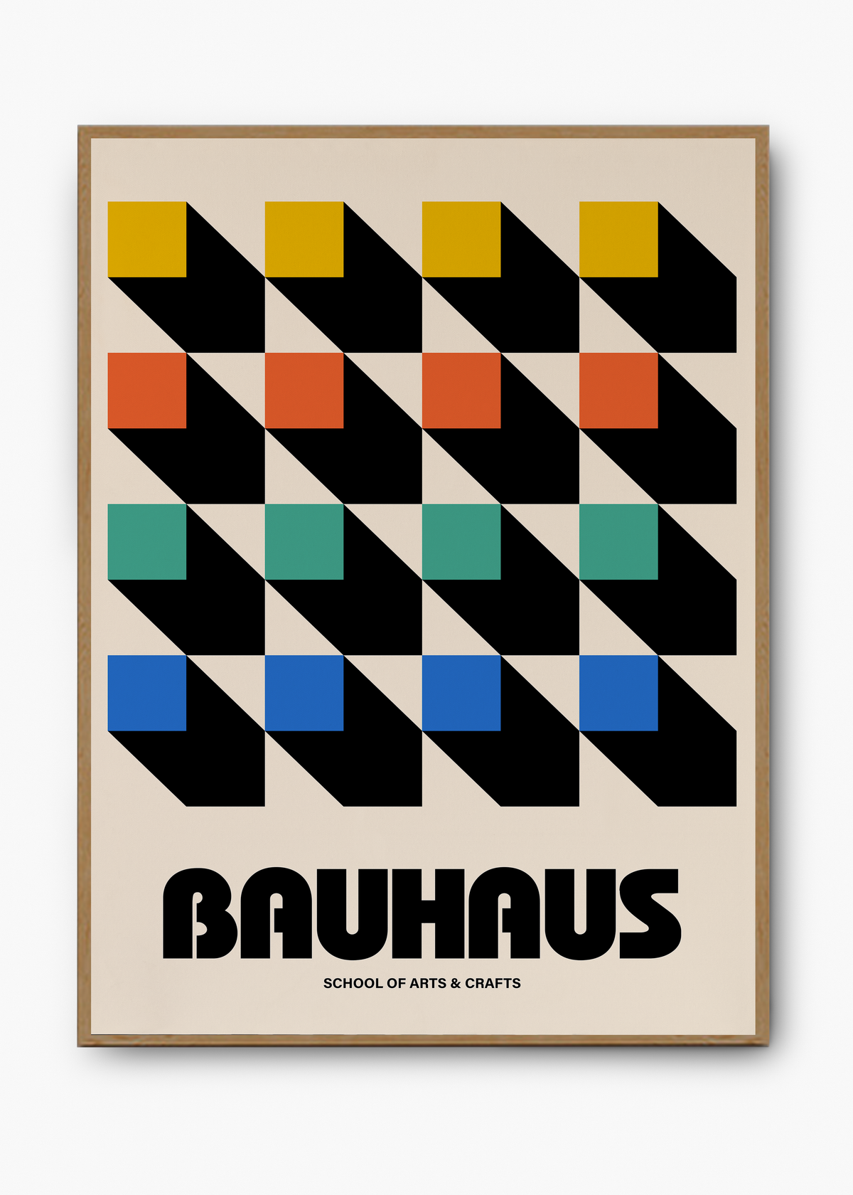 Quadro Bauhaus Bold Abstraction - 6