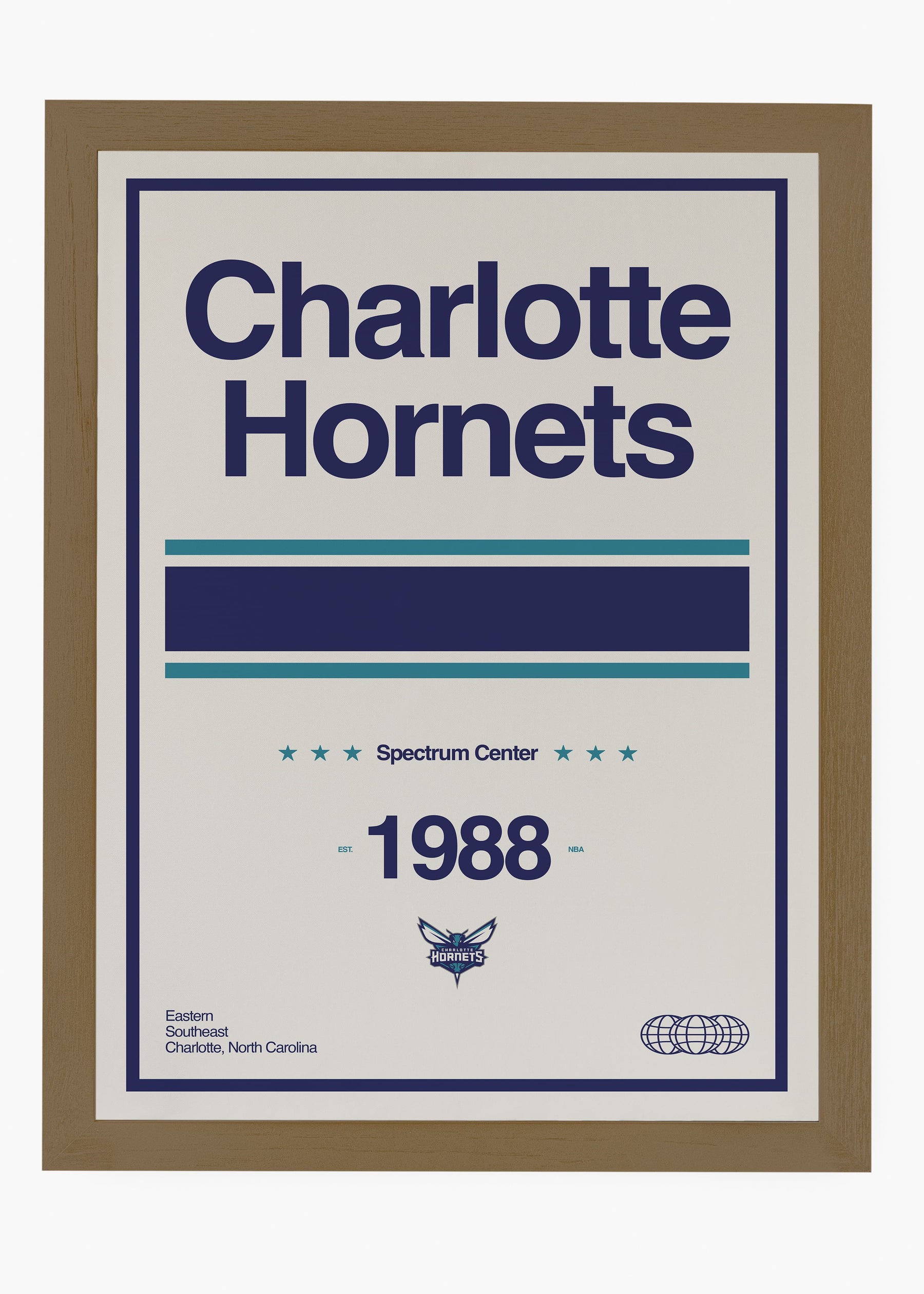 Quadro NBA Charlotte Hornets