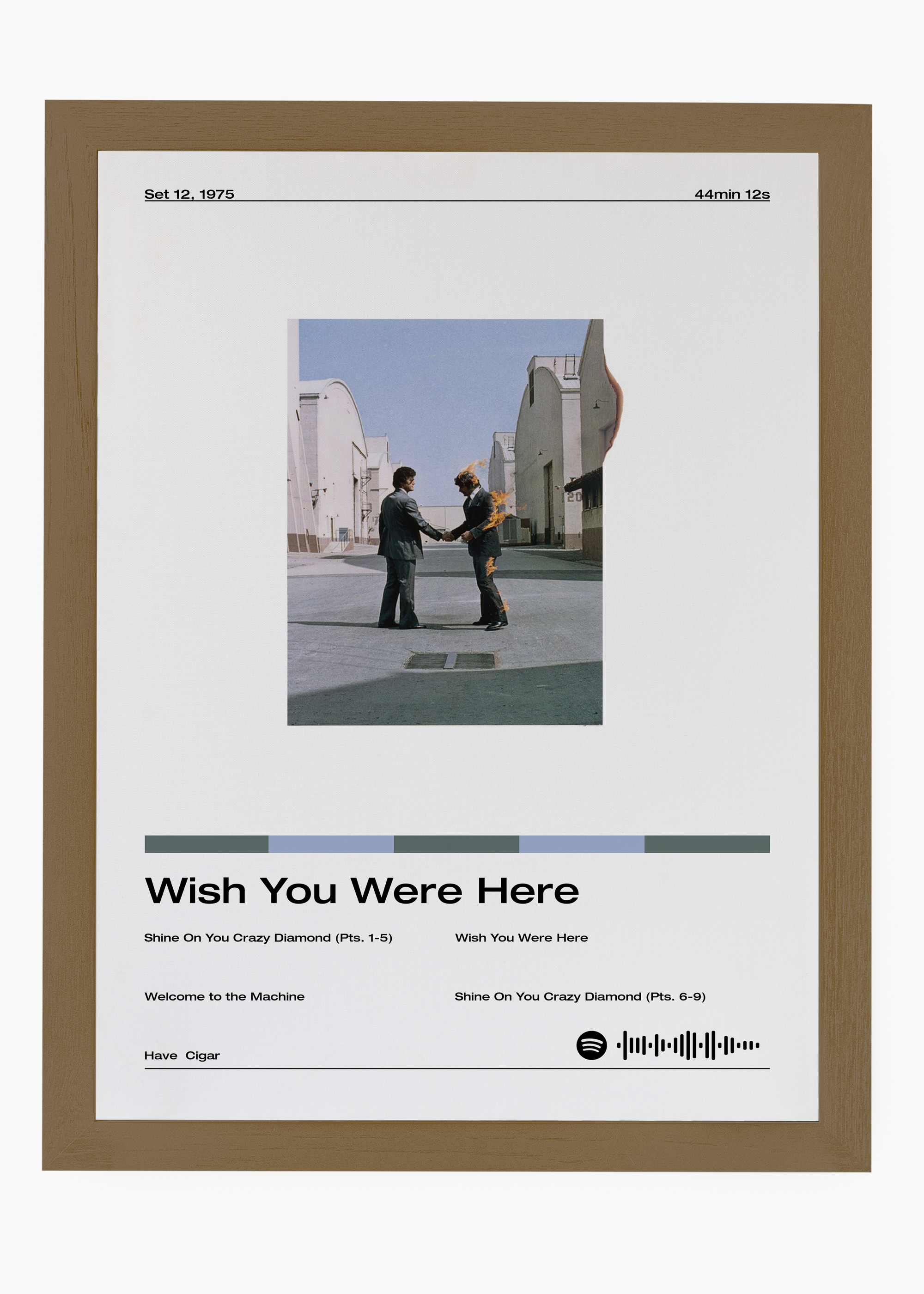 Quadro Pink Floyd Wish You Were Here - 6