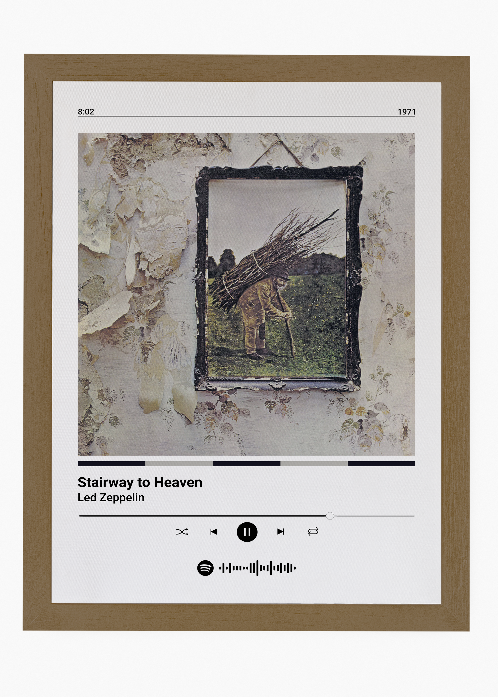 Quadro Led Zeppelin Starway To Heaven - 6