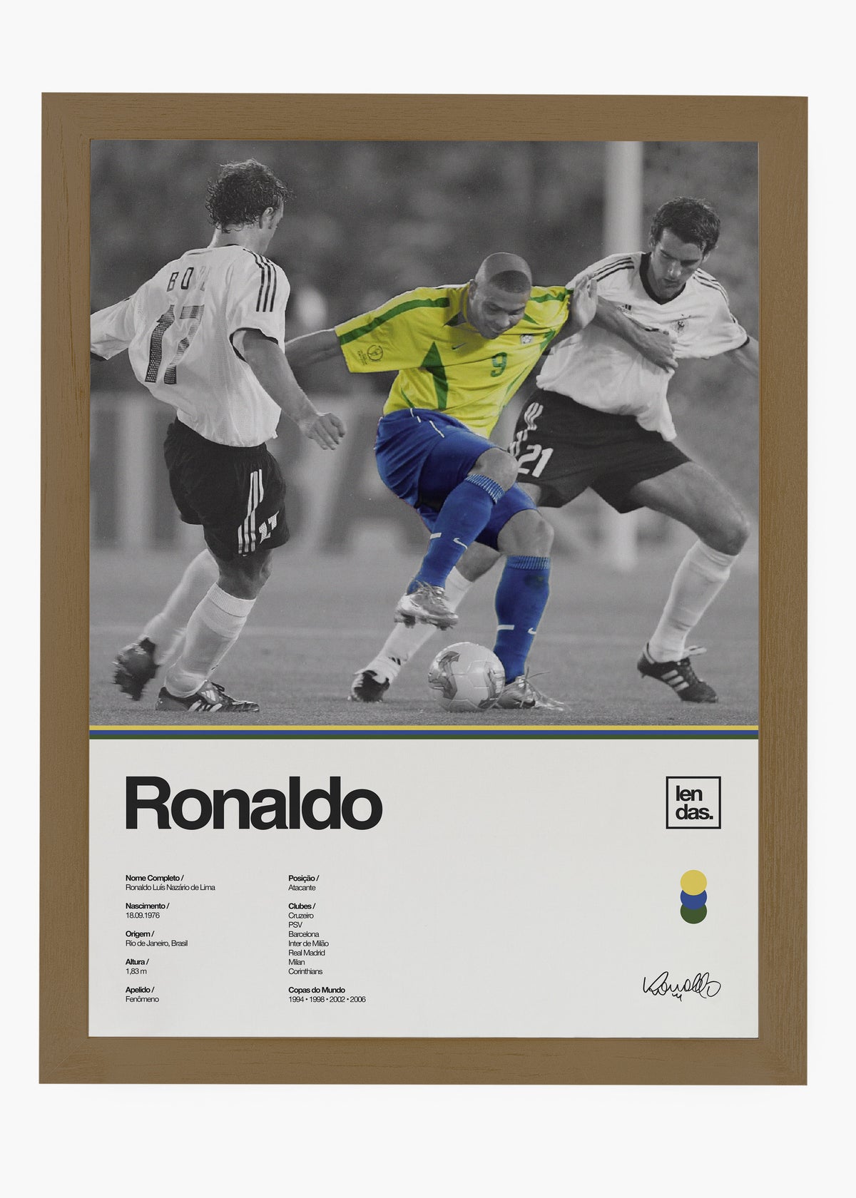 Quadro Ronaldo Fenômeno