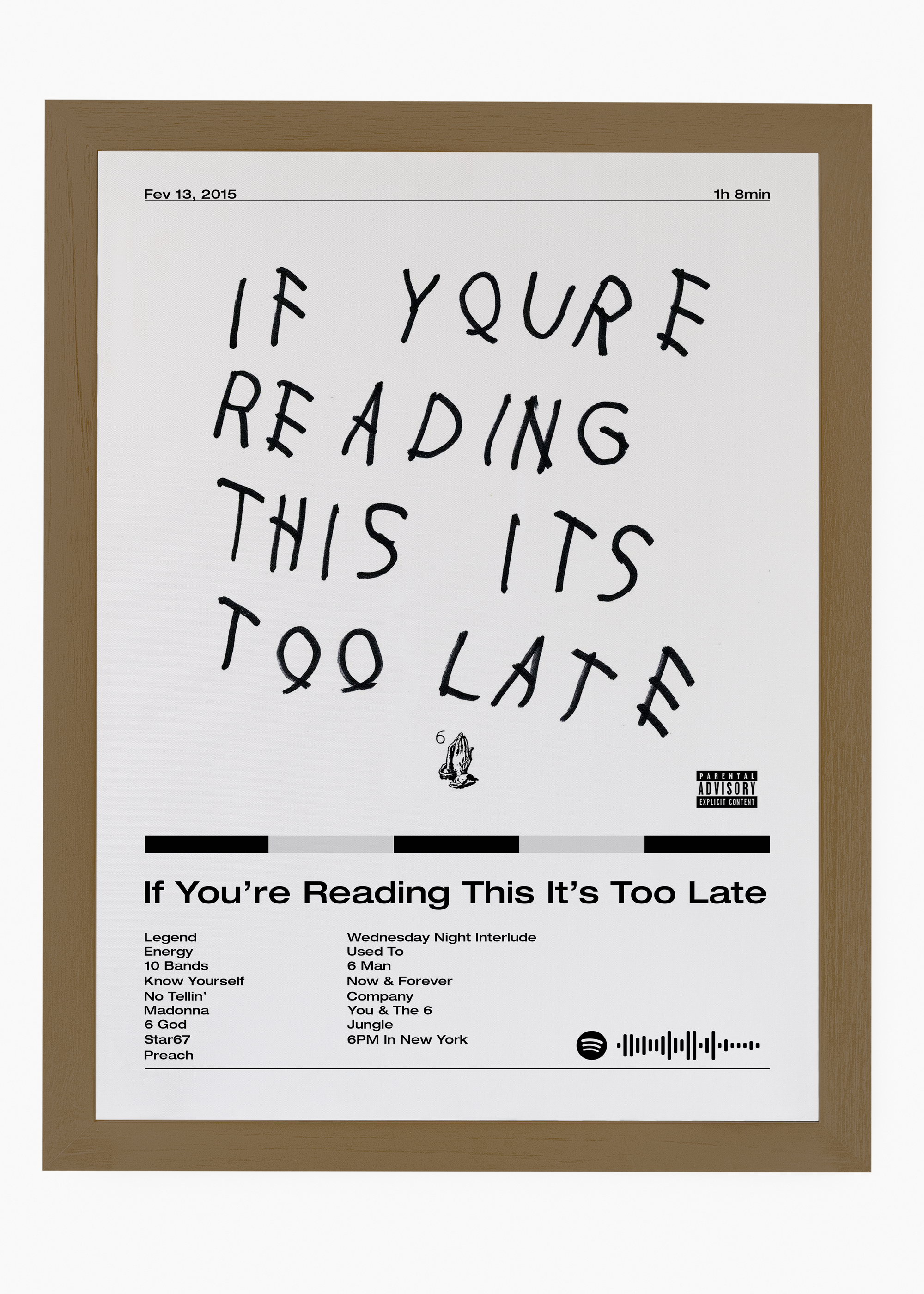 Quadro Drake If You're Reading This It's Too Late - 6