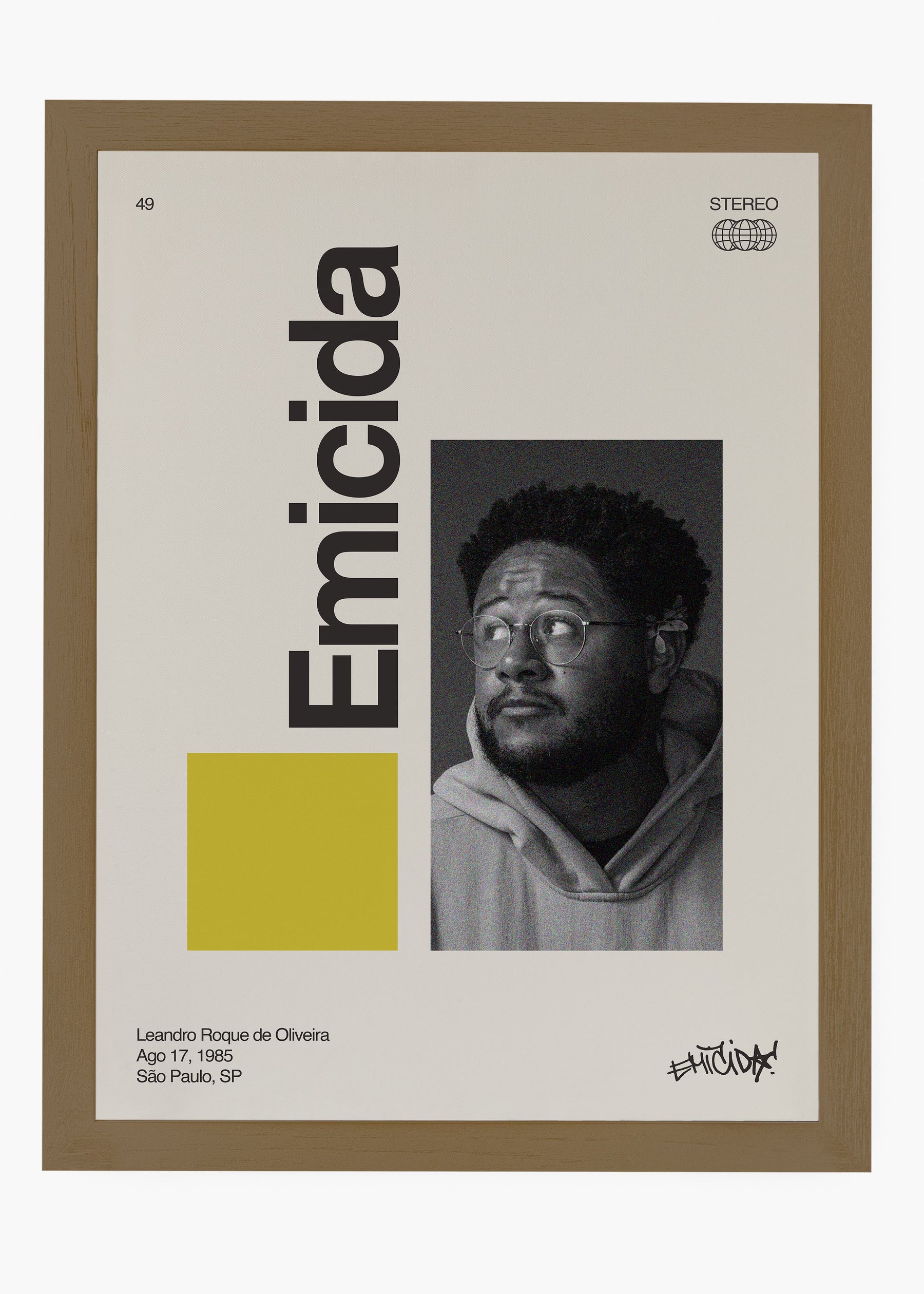 Quadro Signature Emicida
