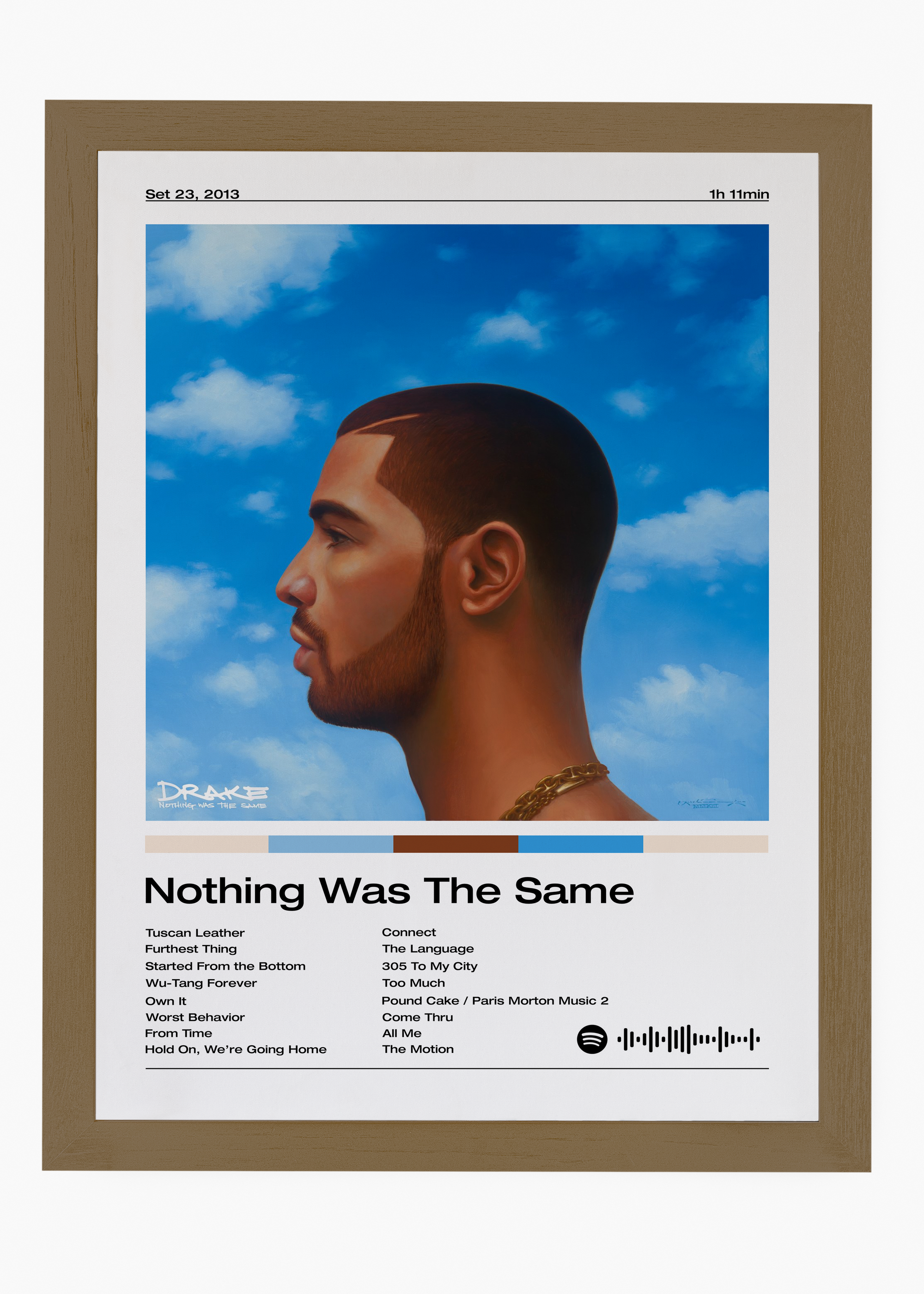 Quadro Drake Nothing Was The Same - 6