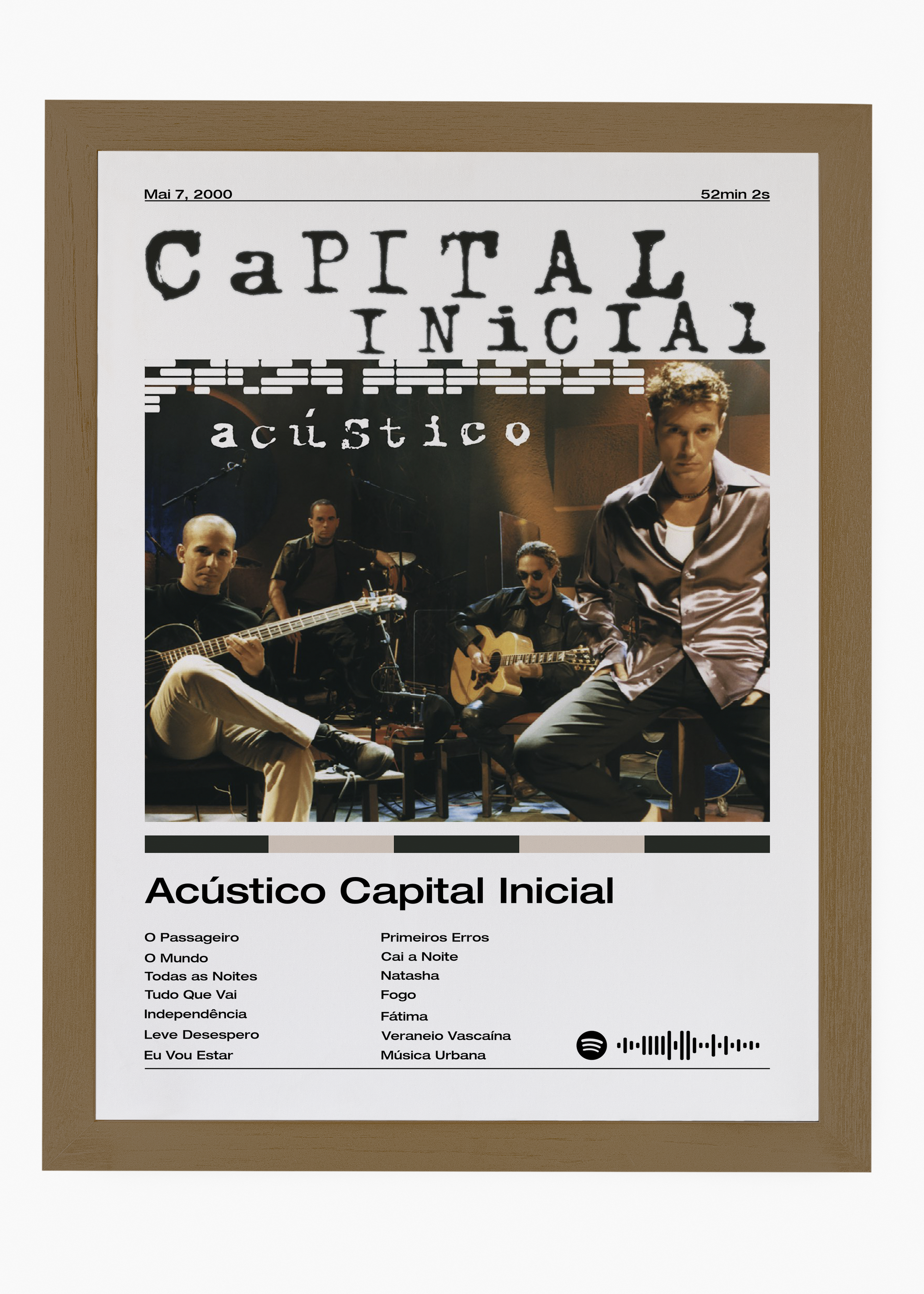 Quadro Acústico Capital Inicial - 6