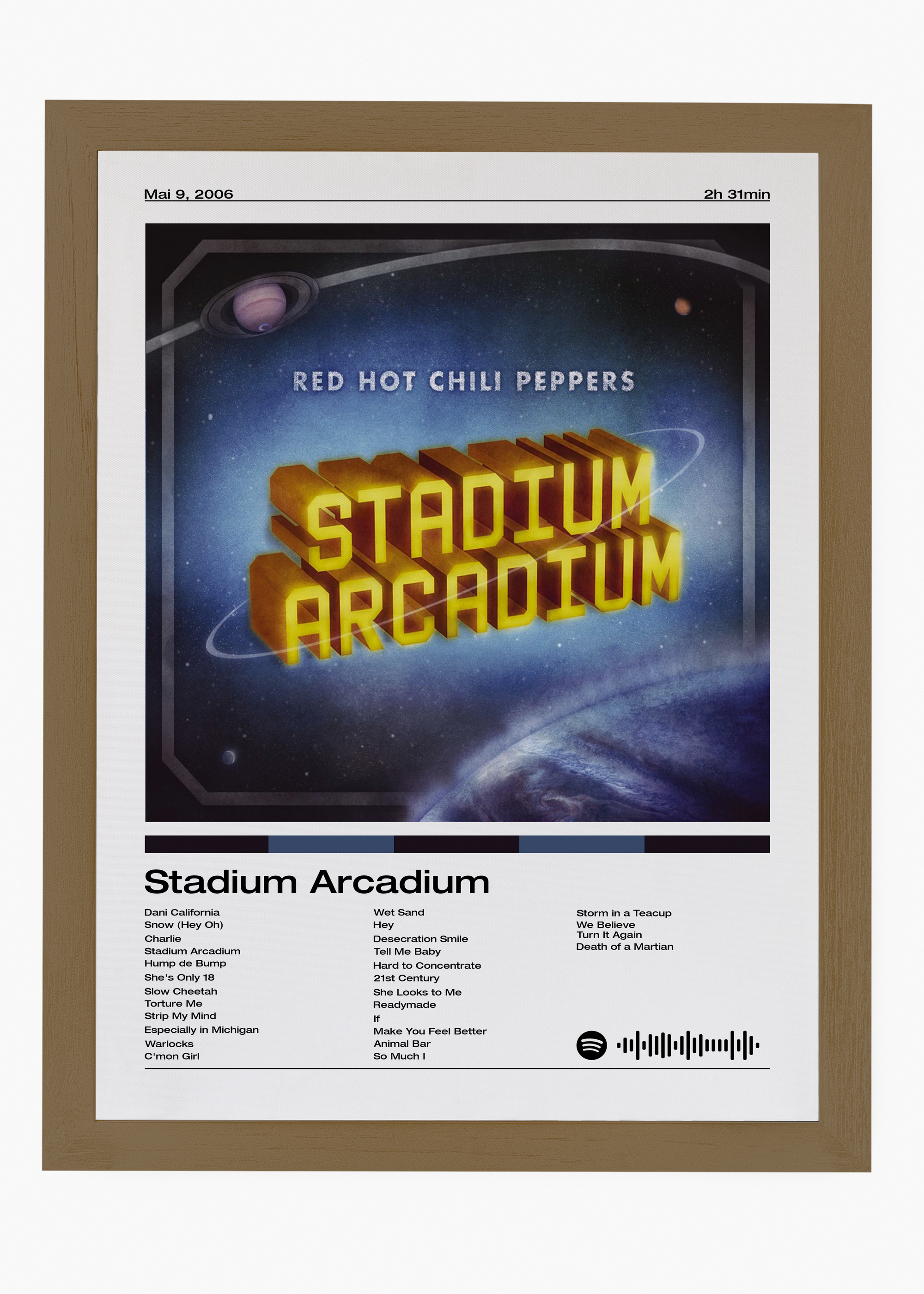 Quadro Red Hot Chili Peppers Stadium Arcadium - 6