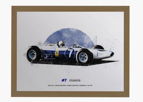 Quadro John Surtees 1964 World Champion