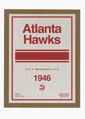 Quadro NBA Atlanta Hawks
