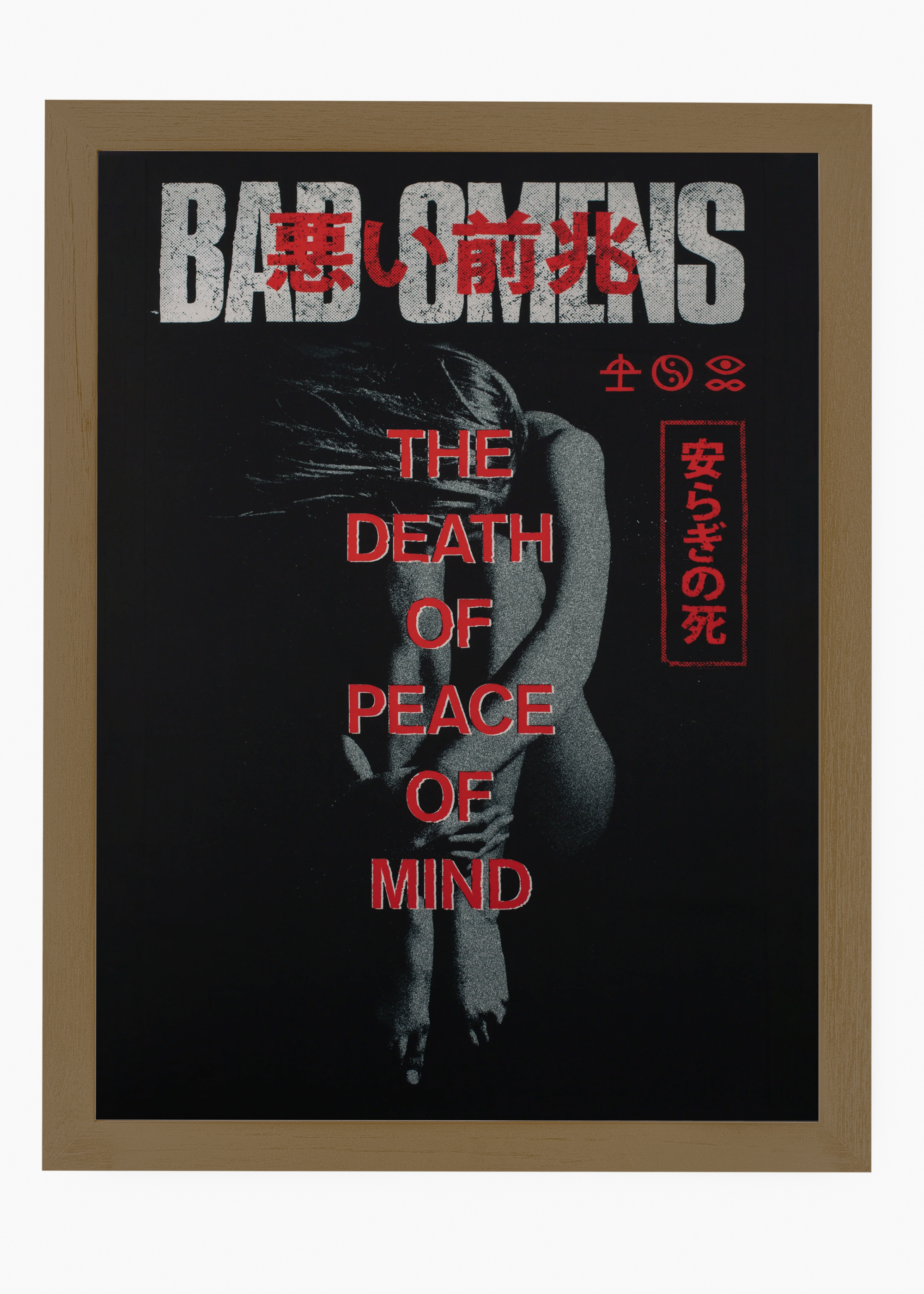 Quadro Bad Omes Capa - 6