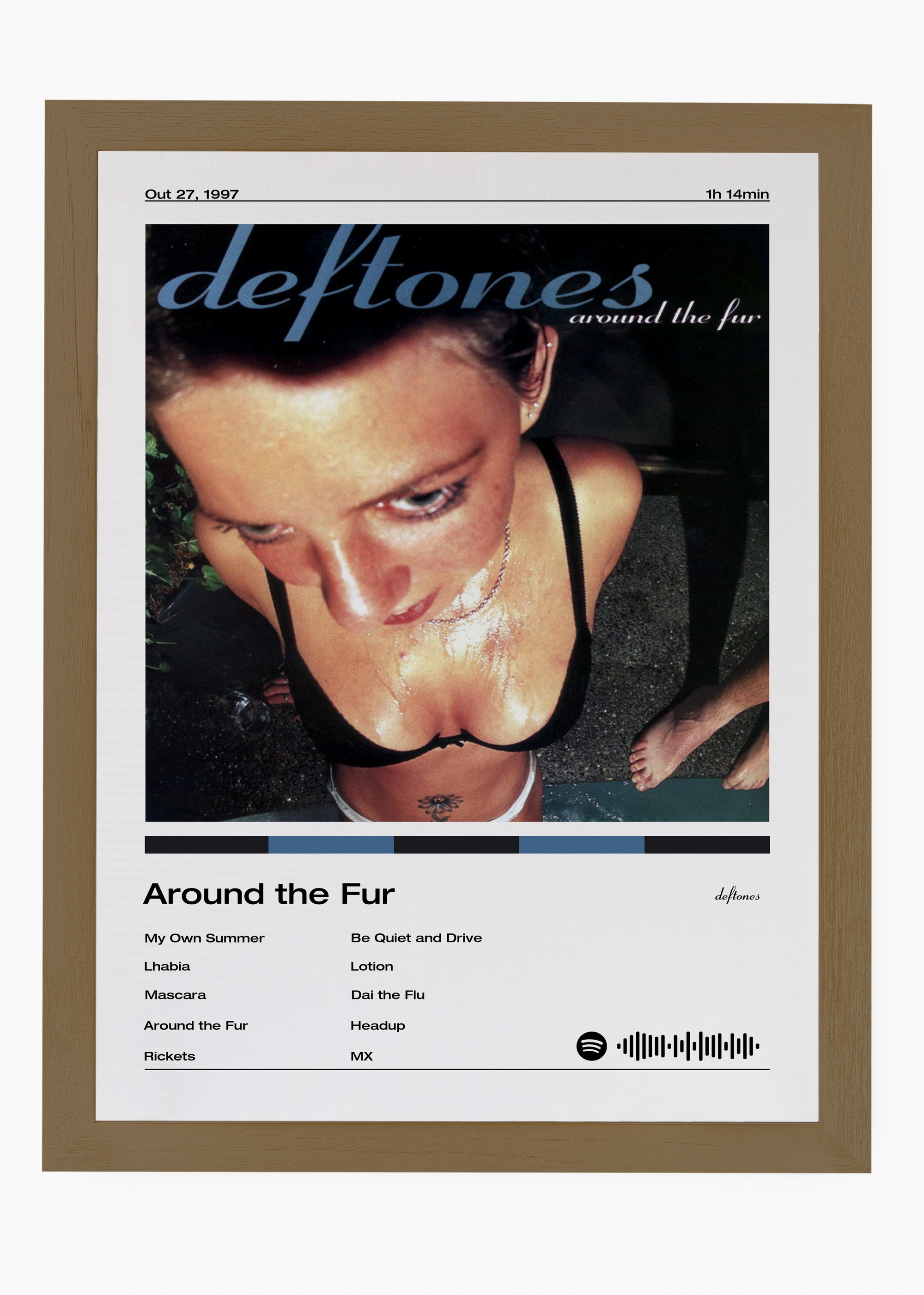 Quadro Deftones Around the Fur - 6