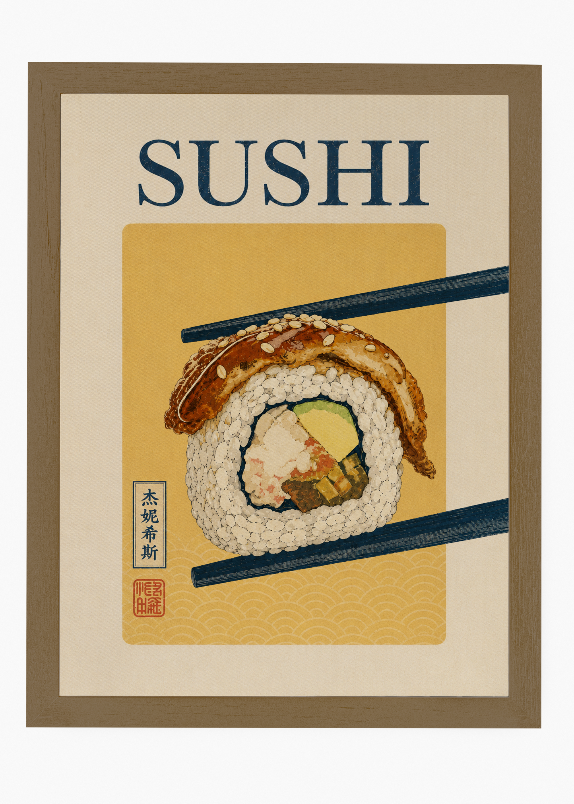 Quadro Japonês Maki - 6