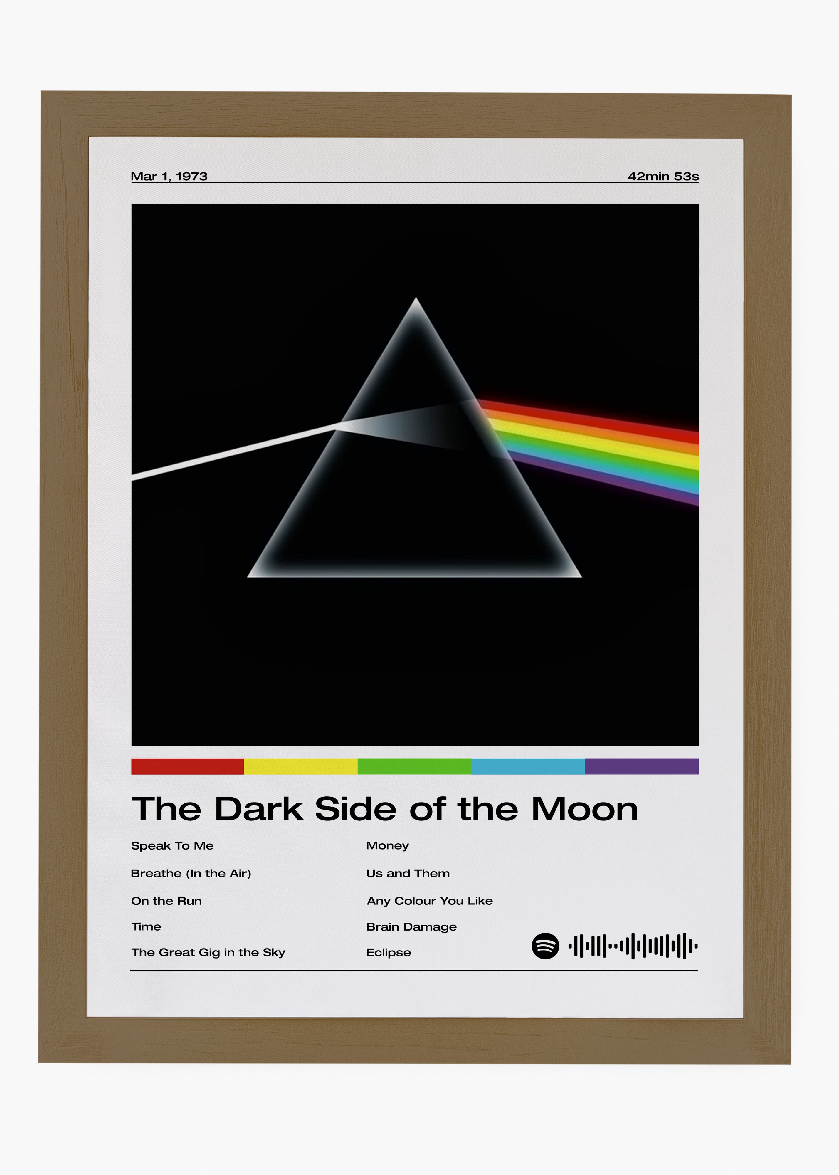 Quadro Pink Floyd Dark Side of the Moon
