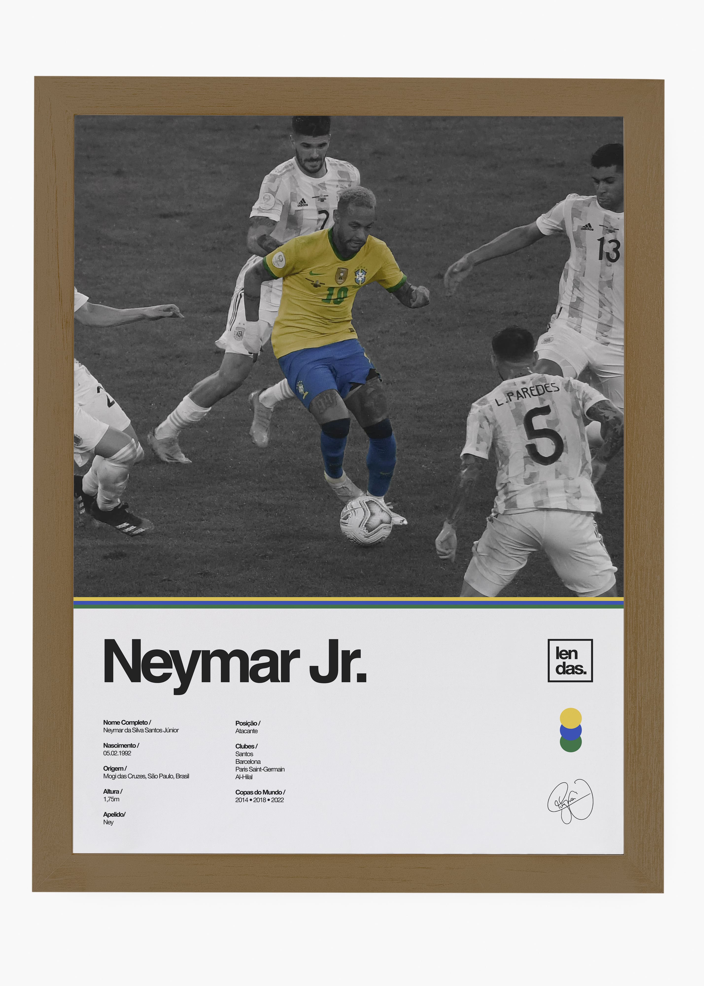 Quadro Neymar V5