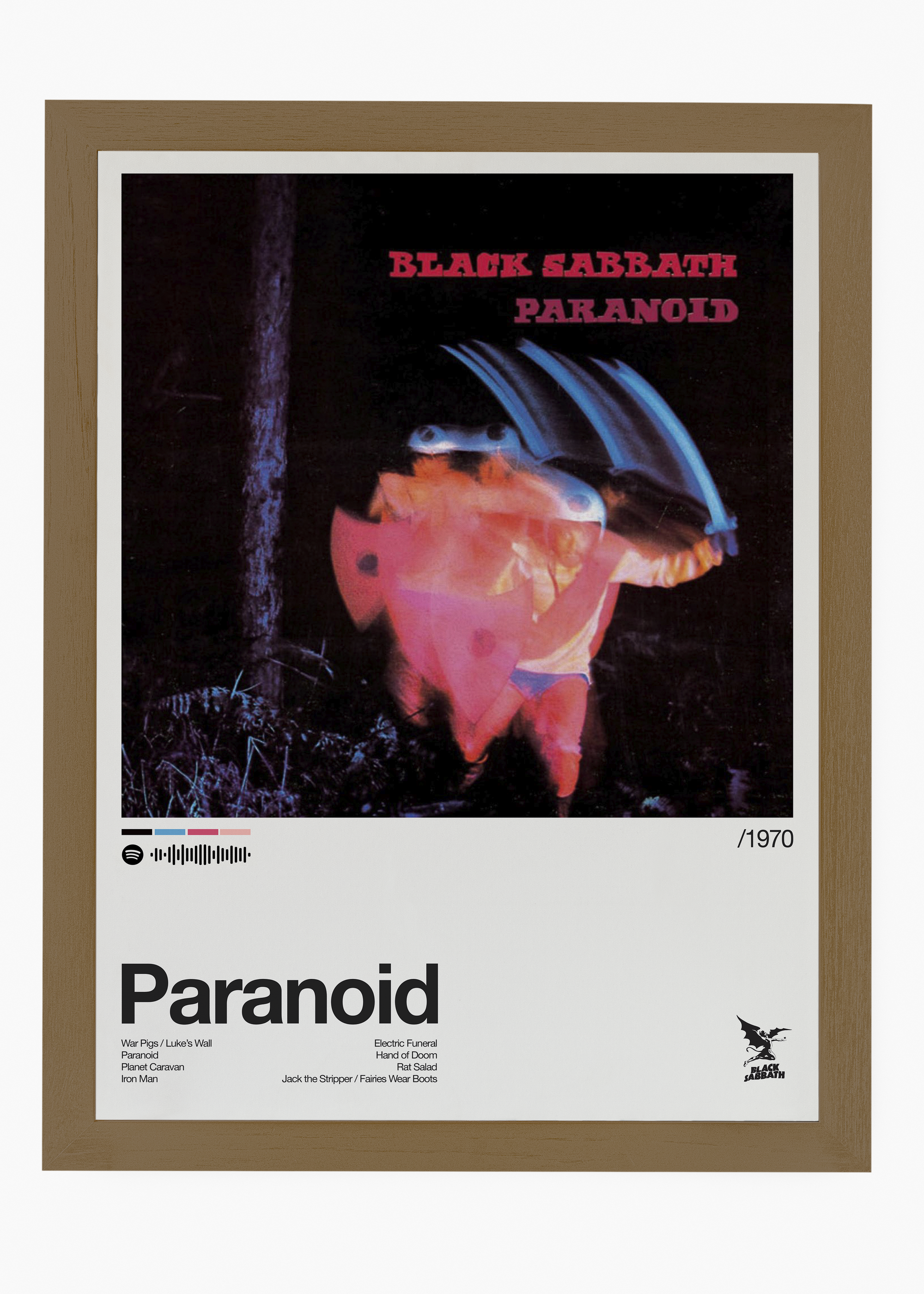 Quadro Black Sabbath Paranoid II - 6