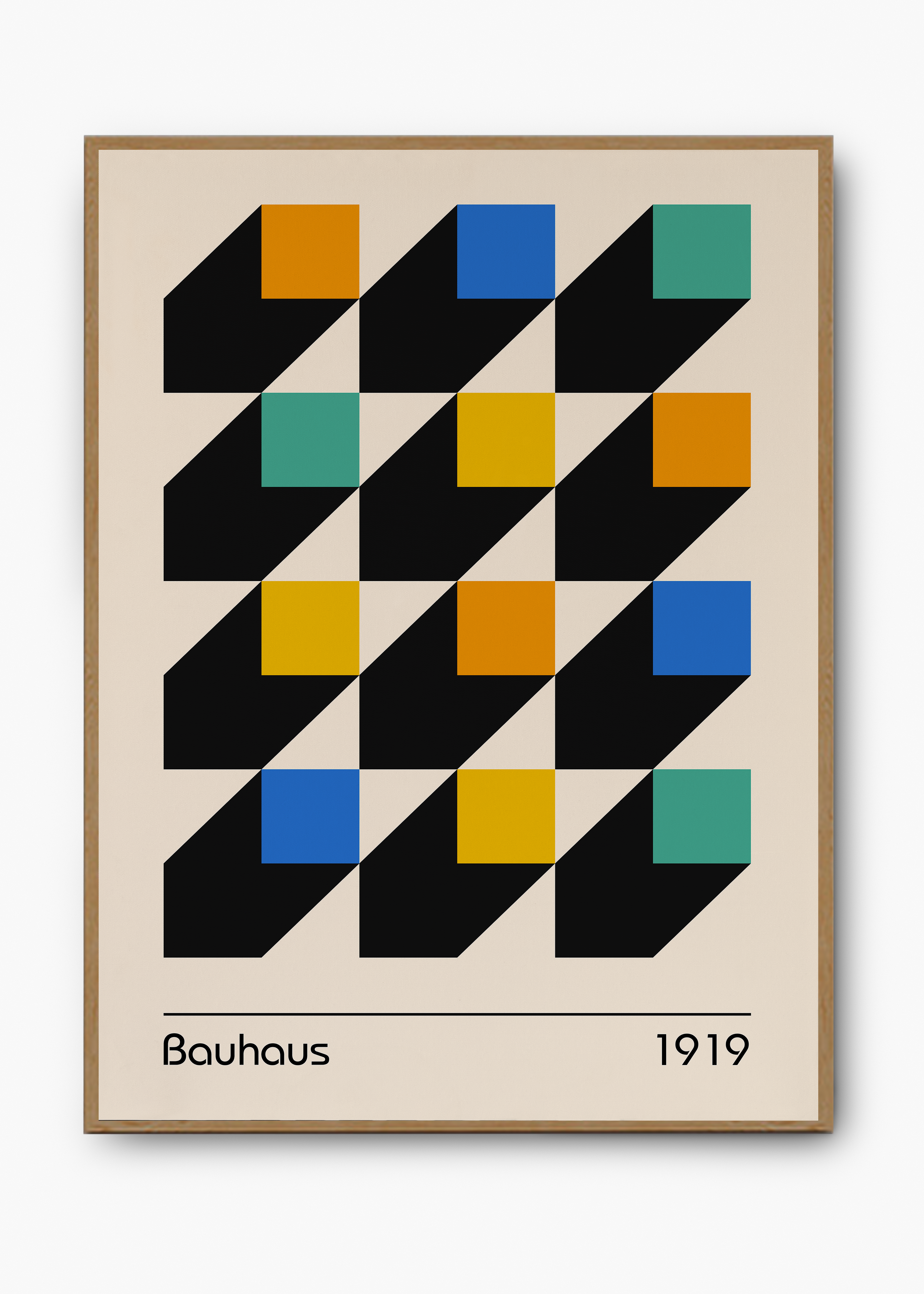 Quadro Bauhaus Visual Pulse