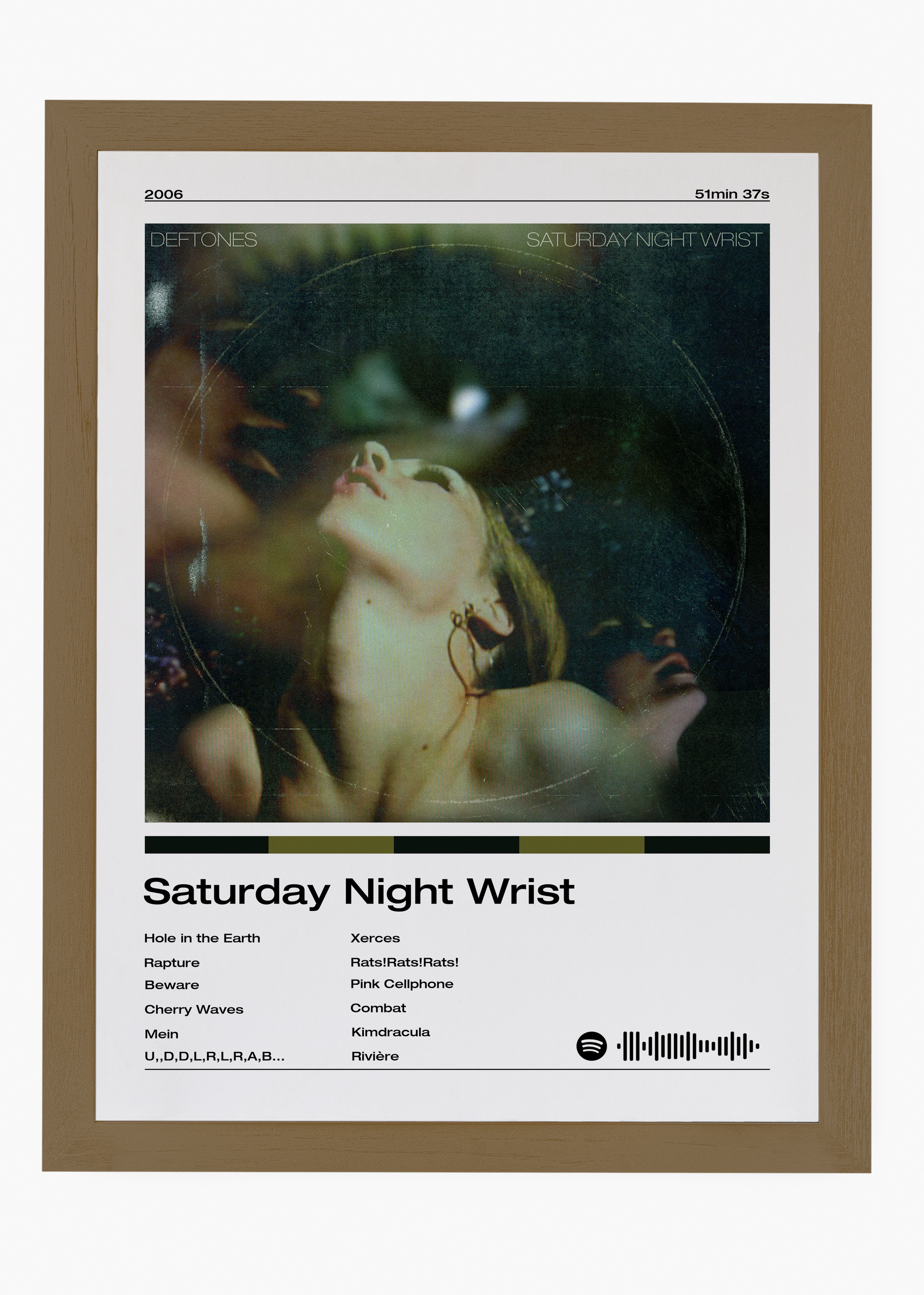 Quadro Deftones Saturday Night Wrist - 6