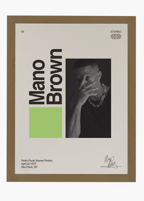 Quadro Signature Mano Brown