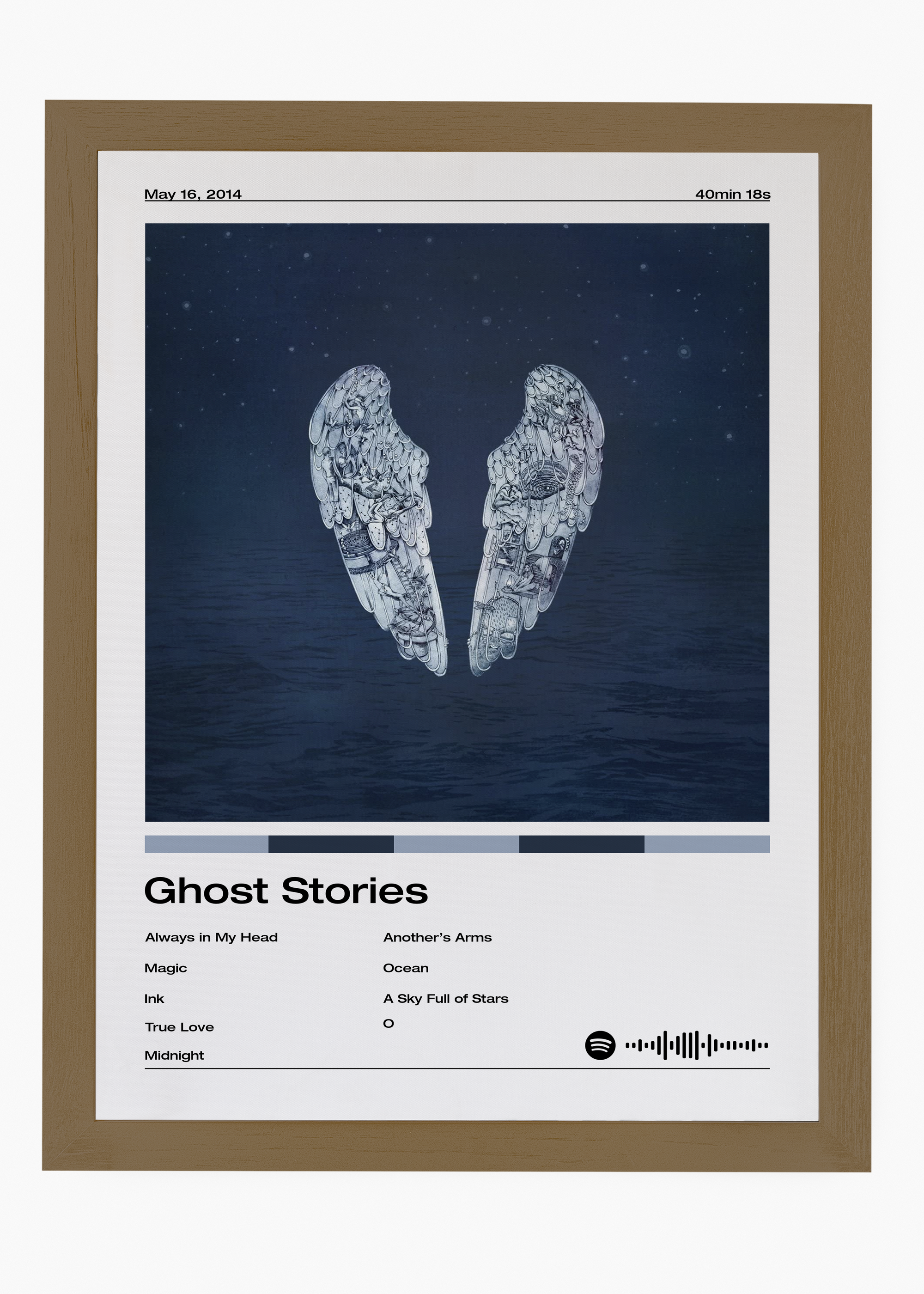 Quadro Coldplay Ghost Stories - 6