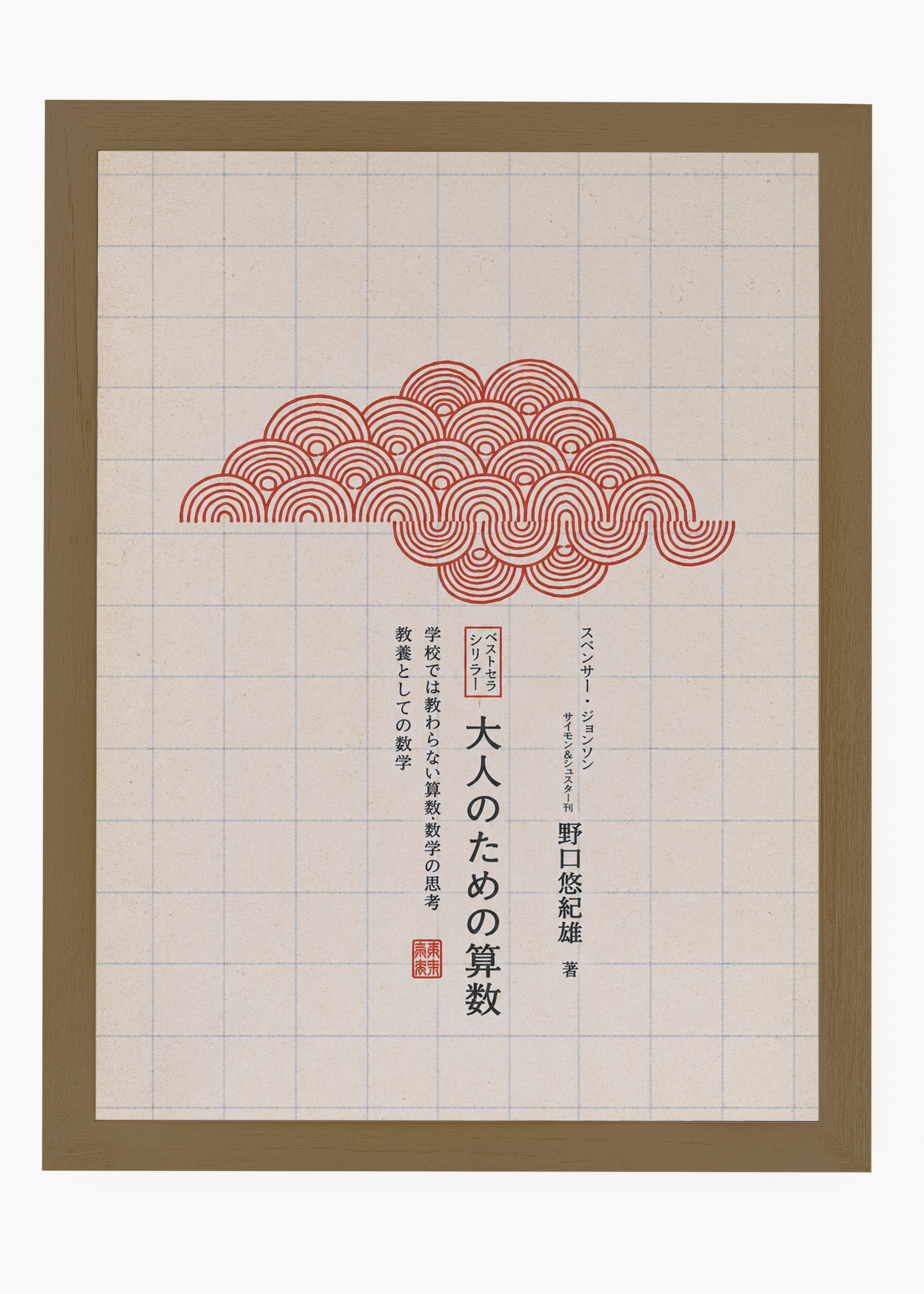 Quadro Japonês Kumo Red - 6