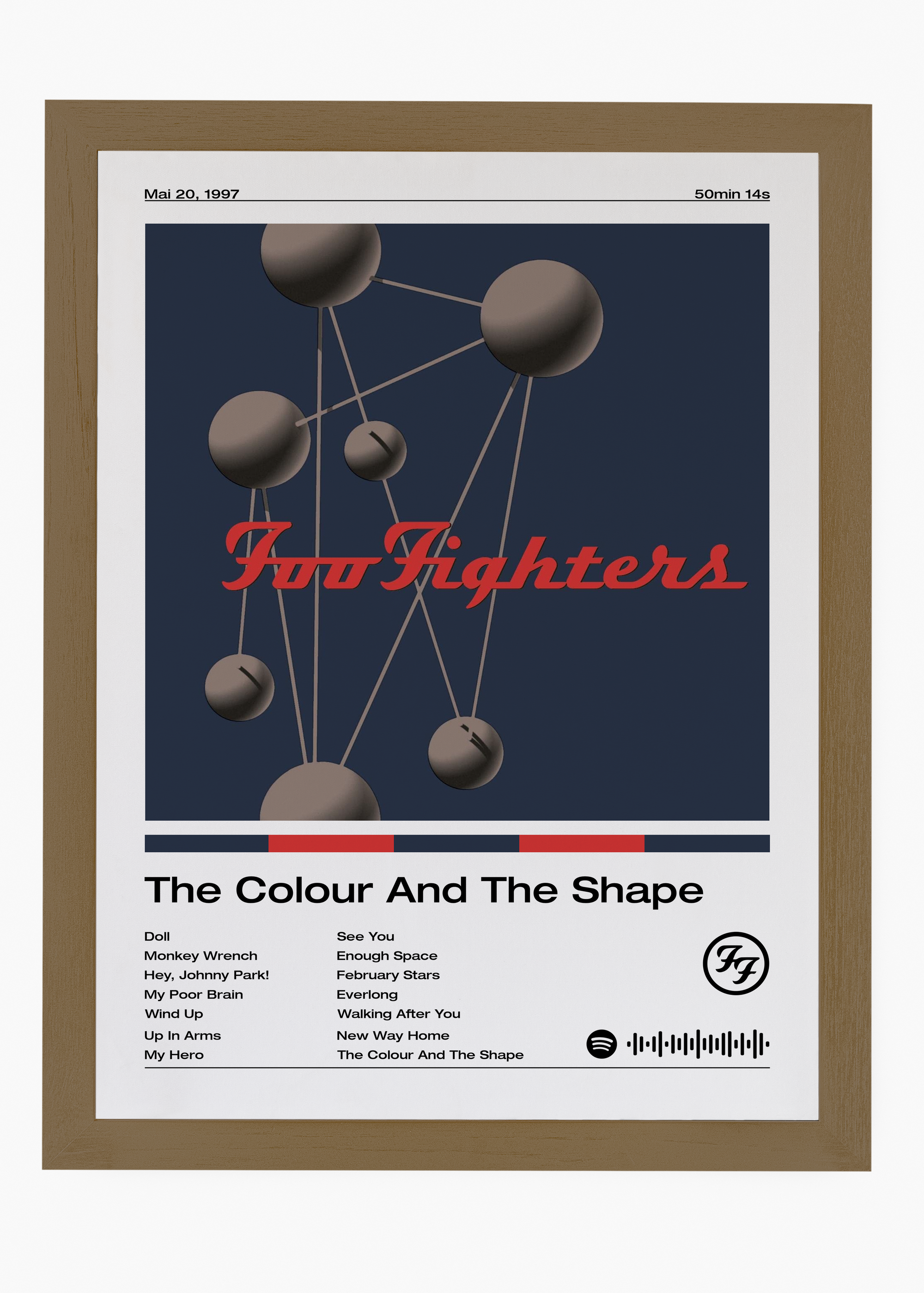 Quadro Foo Fighters Colors and Shape - 6
