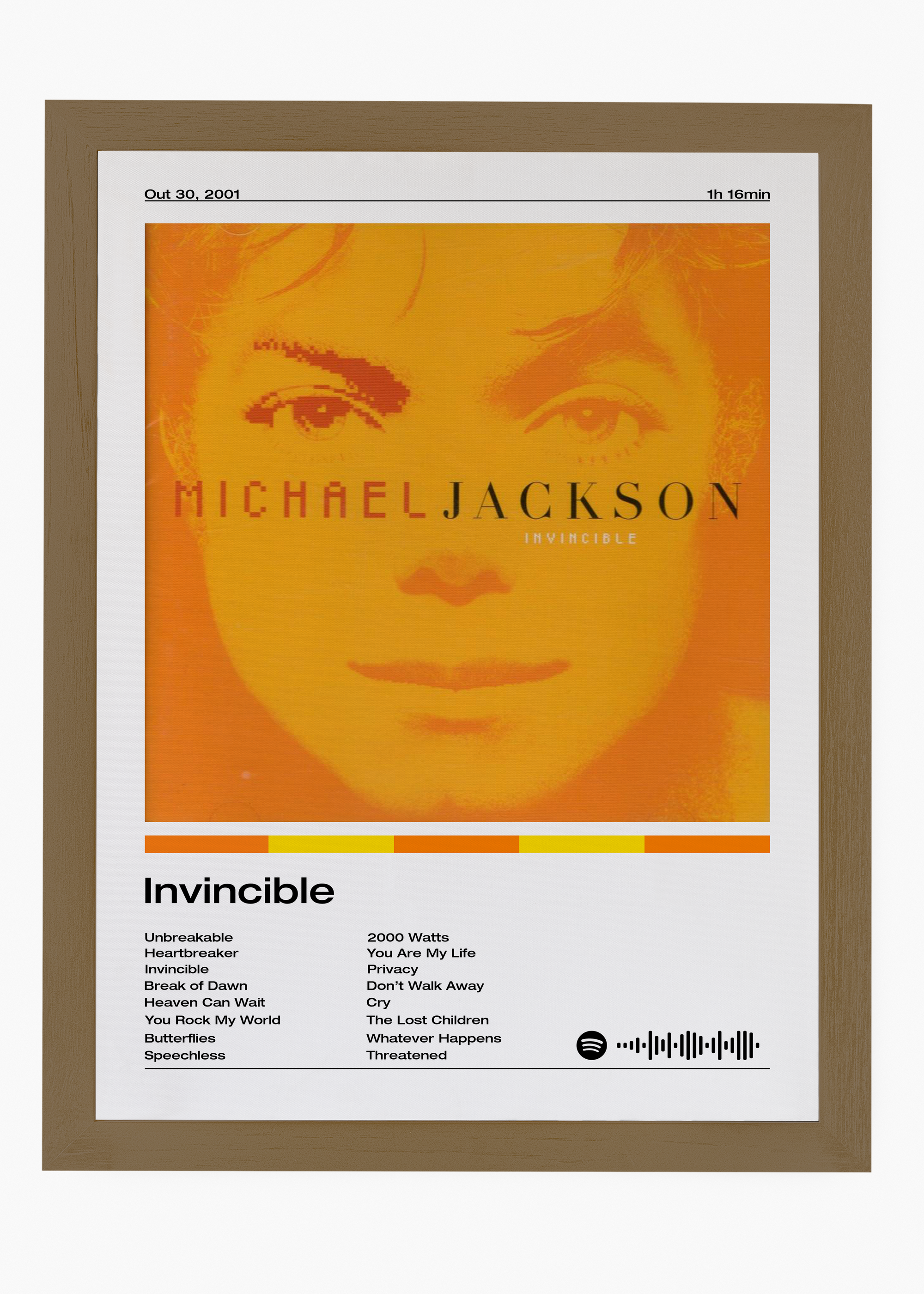 Quadro Michael Jackson Invincible - 6