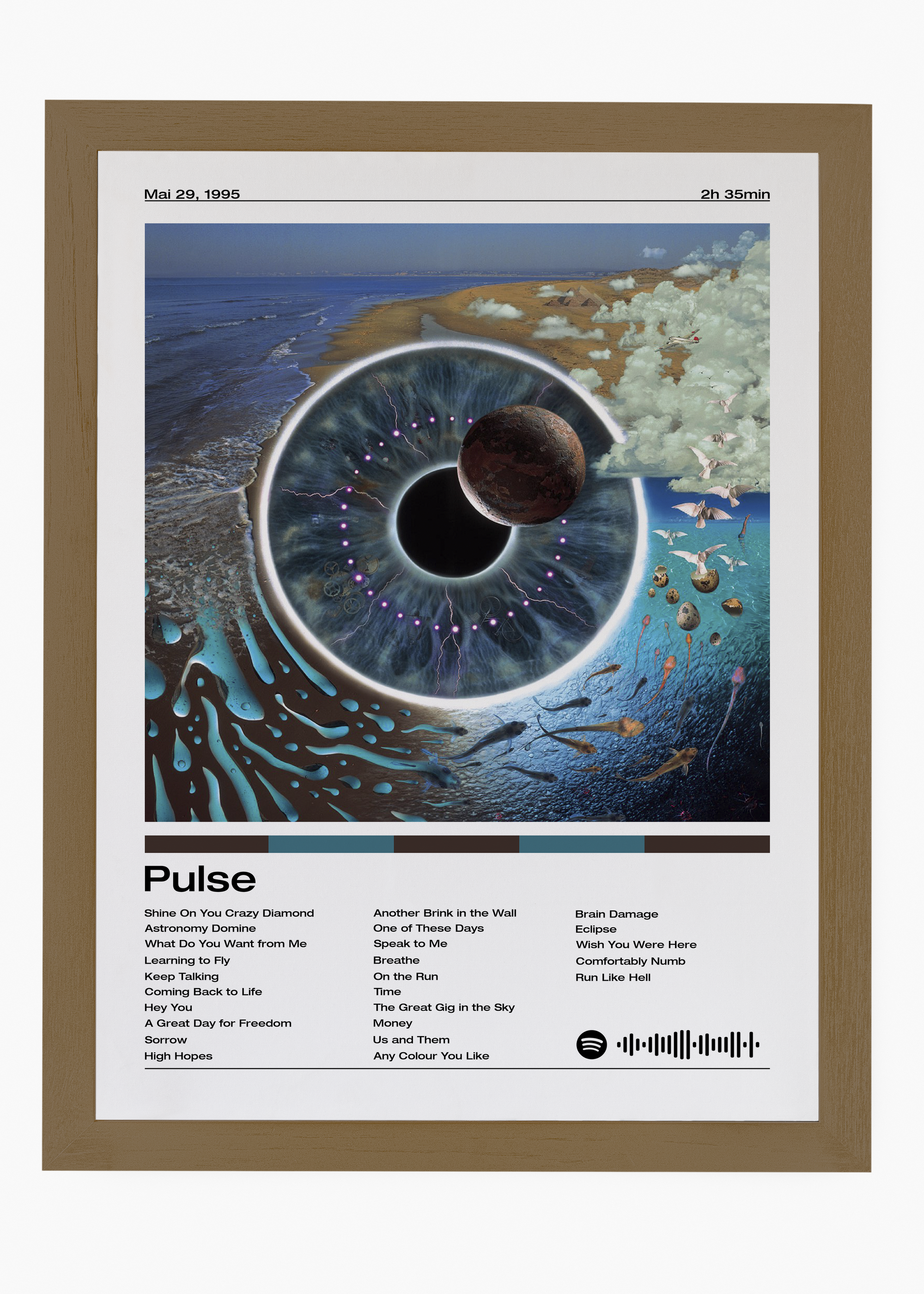 Quadro Pink Floyd Pulse - 6