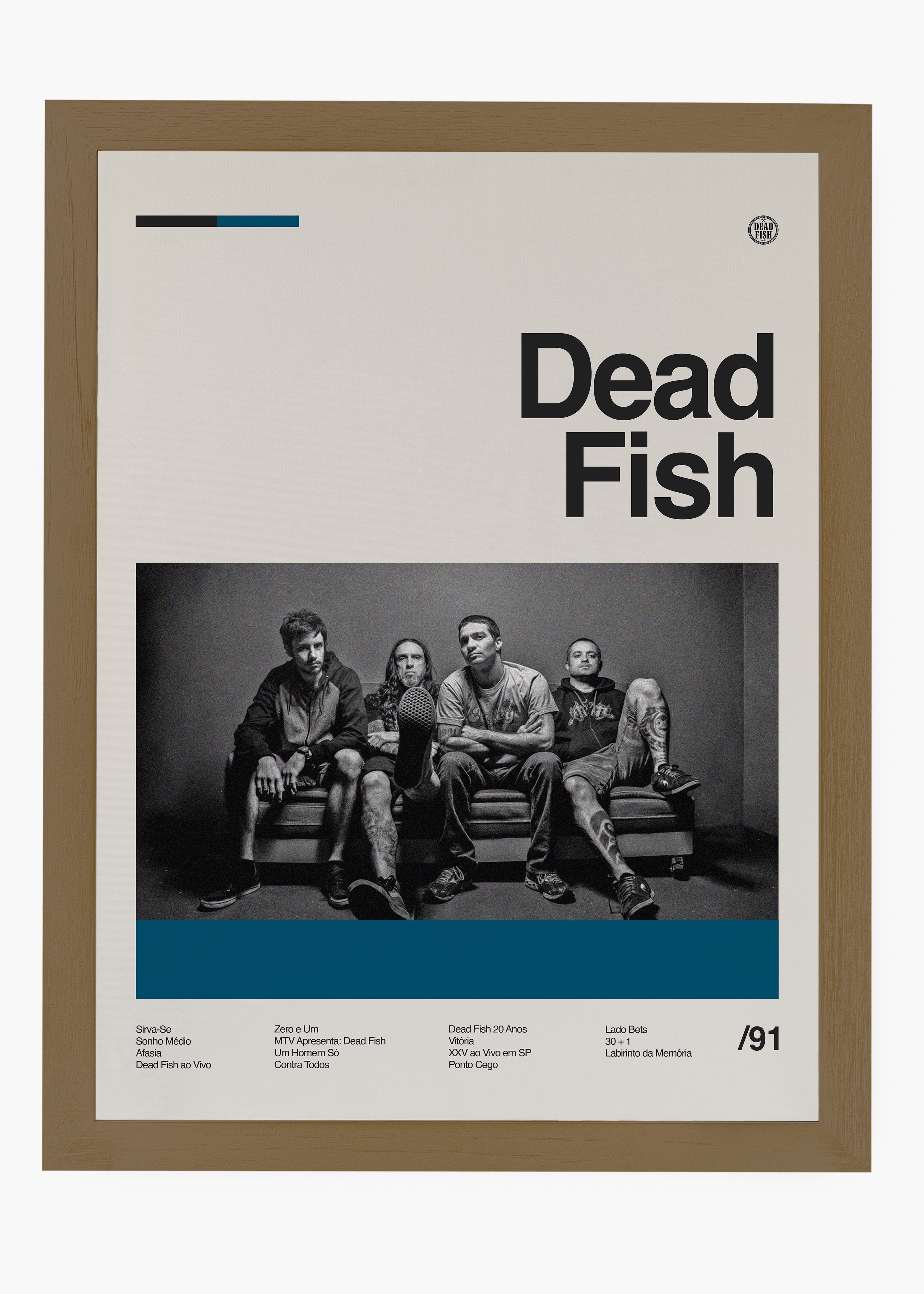 Quadro Dead Fish Banda