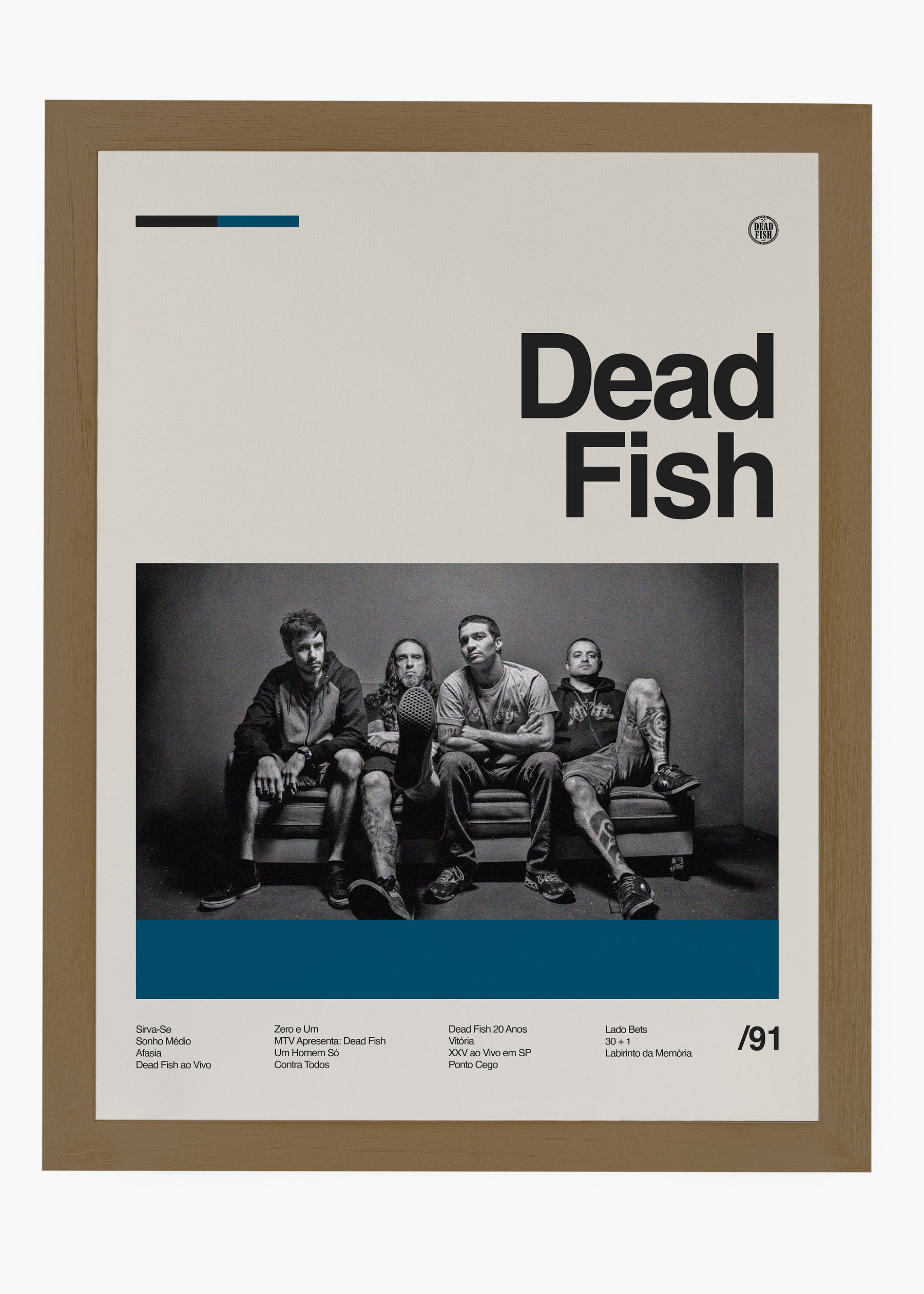 Quadro Dead Fish Banda