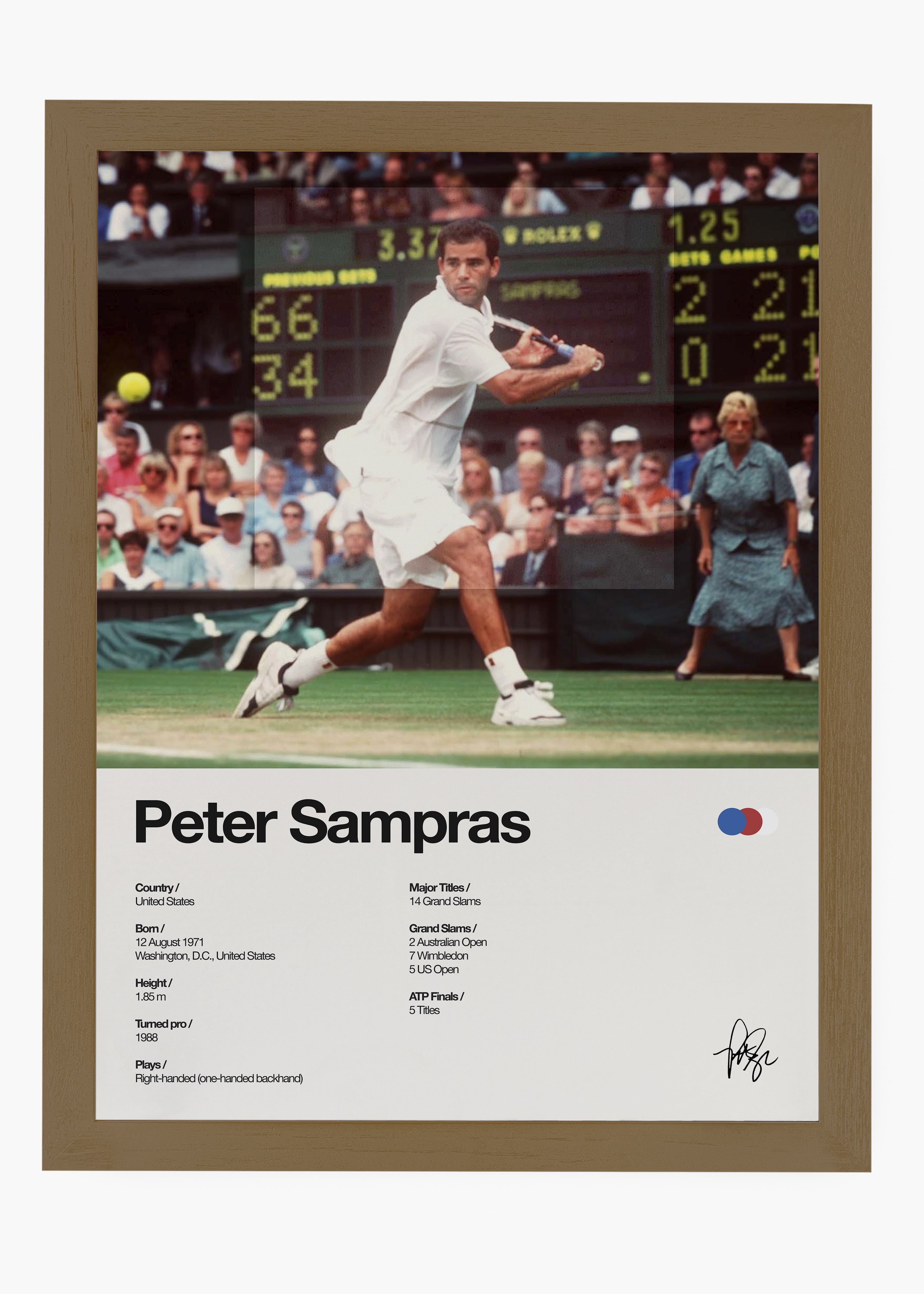 Quadro Peter Sampras