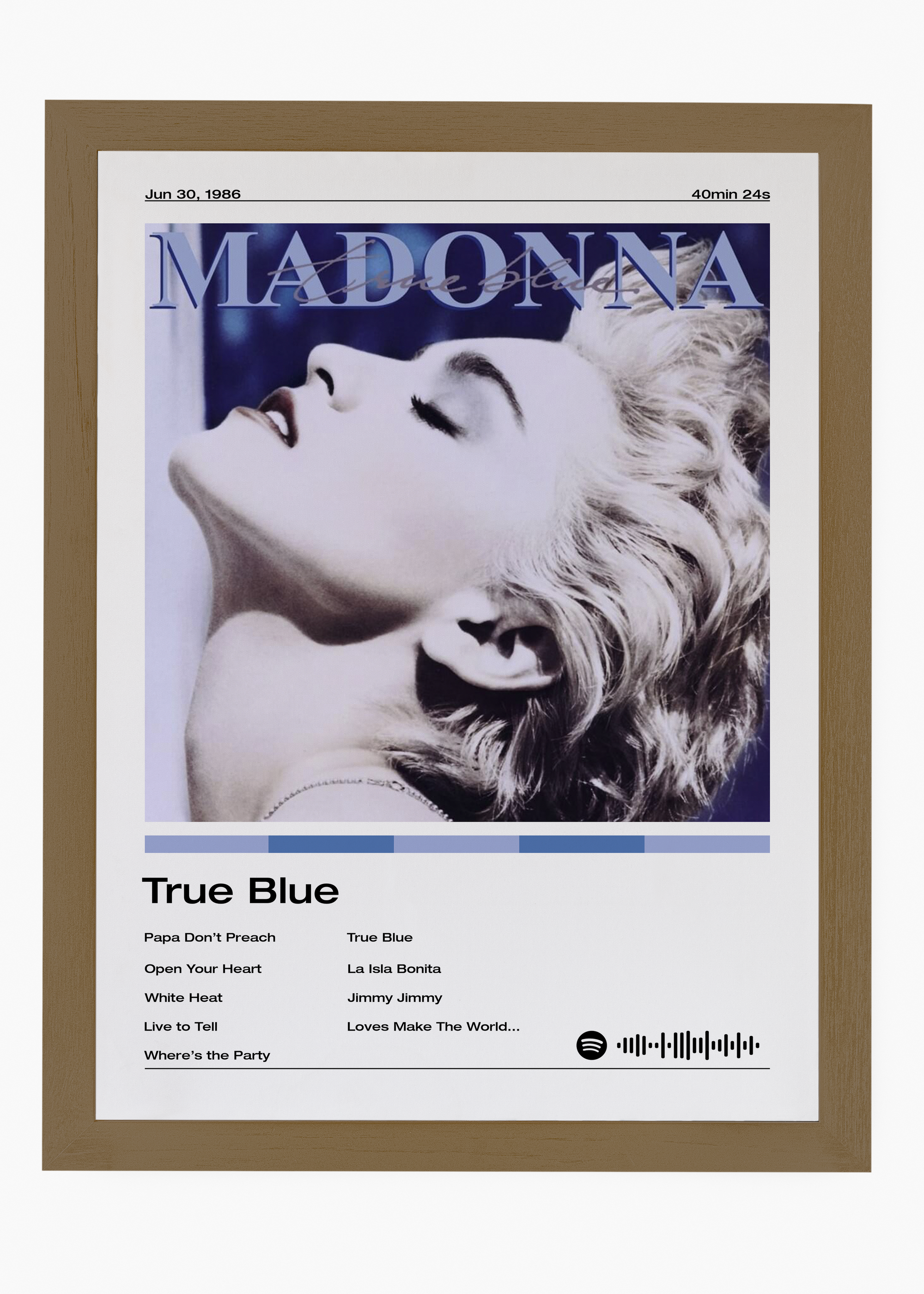 Quadro Madonna True Blue - 6