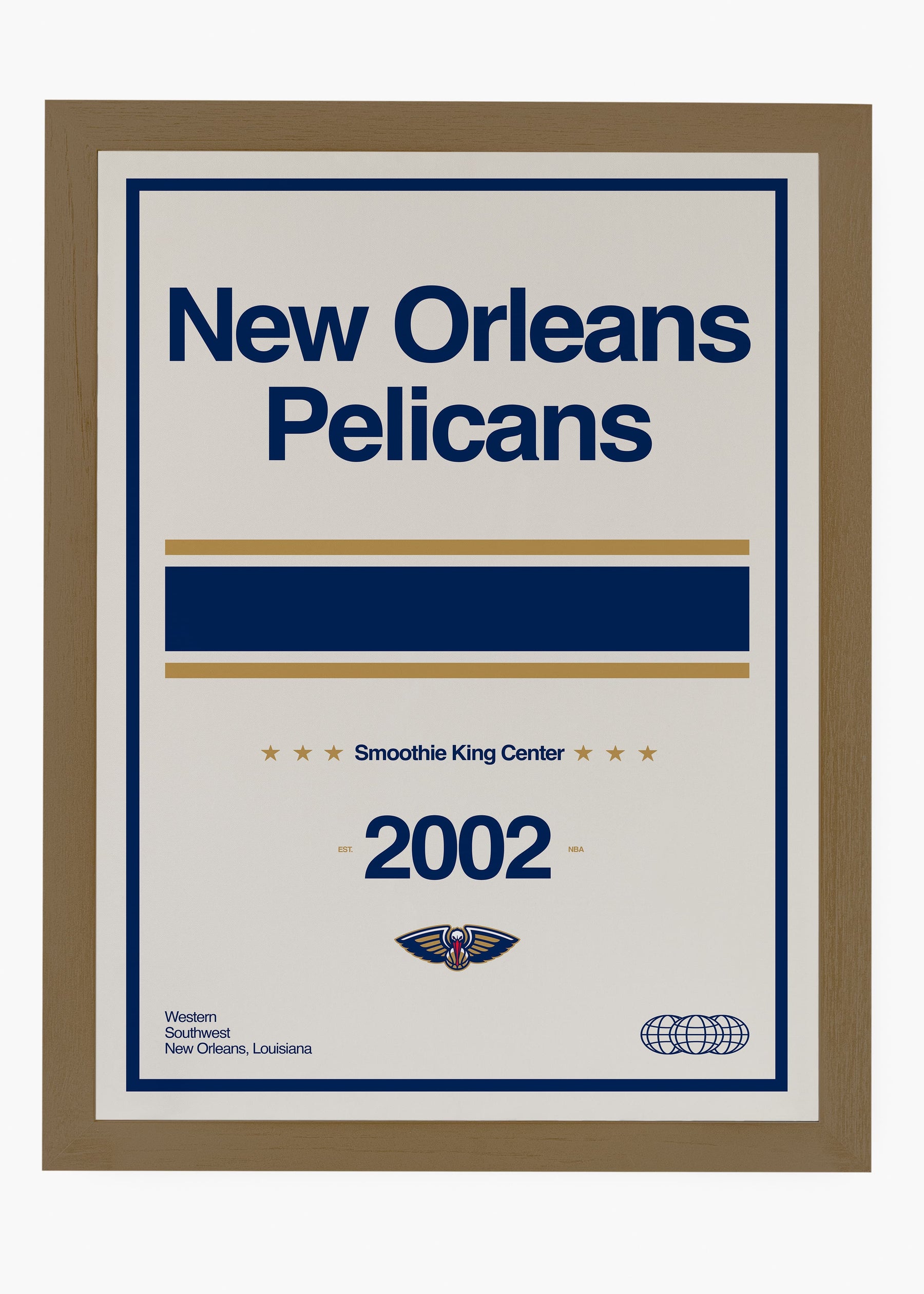 Quadro NBA New Orleans Pelicans