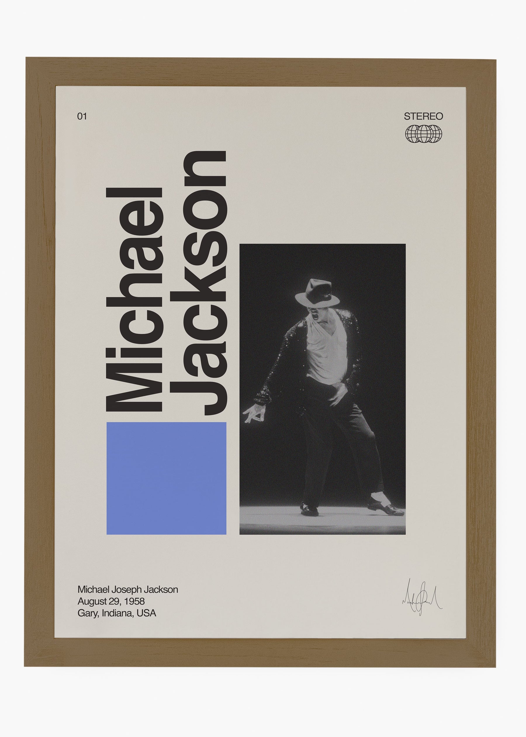 Quadro Signature Michael Jackson