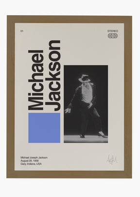Quadro Signature Michael Jackson