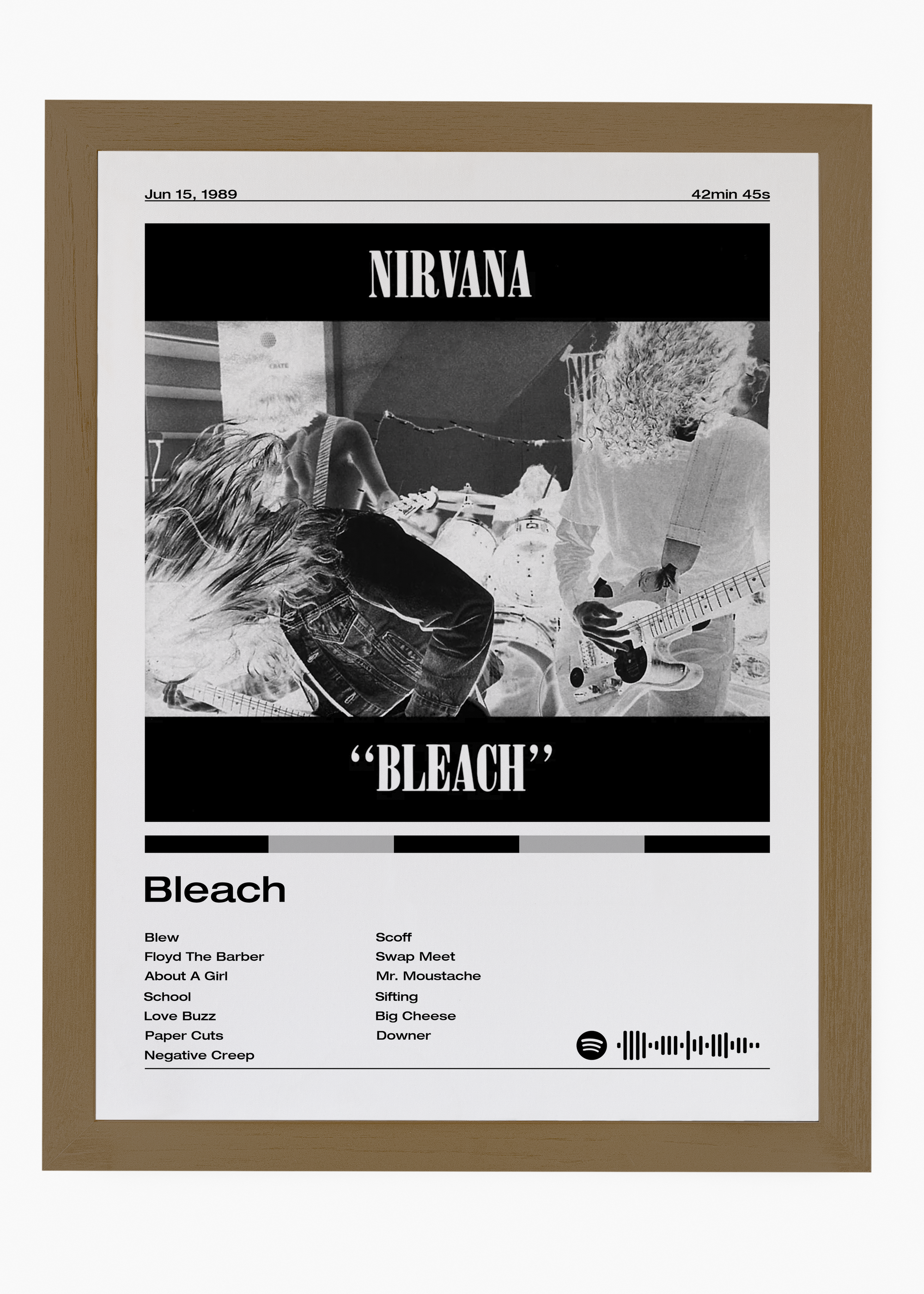 Quadro Nirvana Bleach - 6