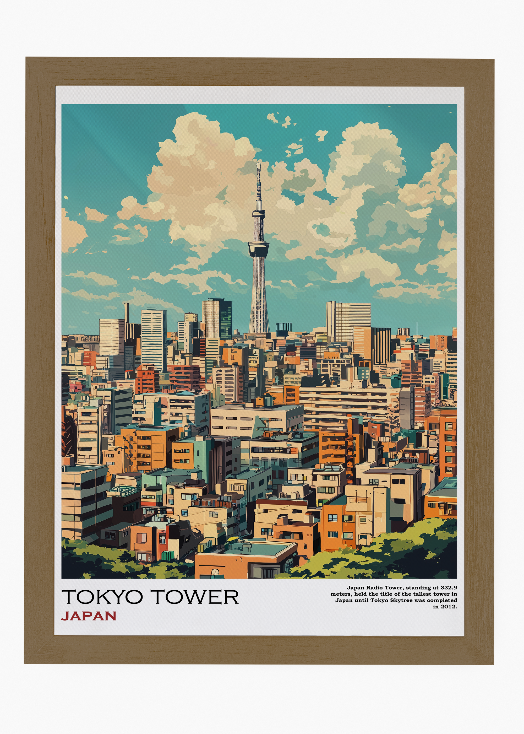 Quadro Japones Tower - 6