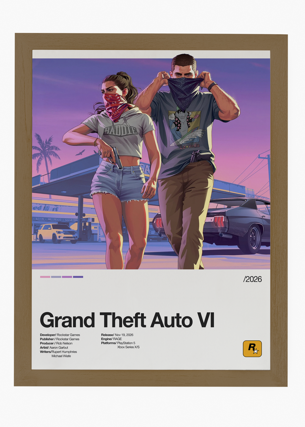 Quadro Grand Theft Auto VI : GTA 6 - 6