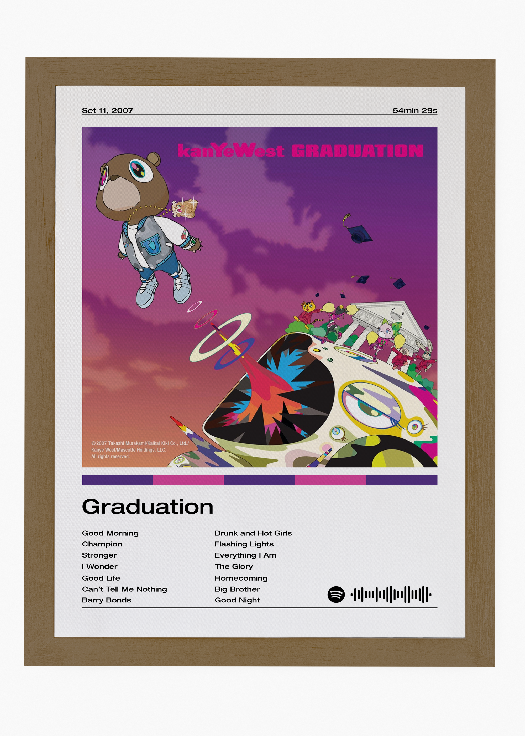 Quadro Kanye West Graduation - 6