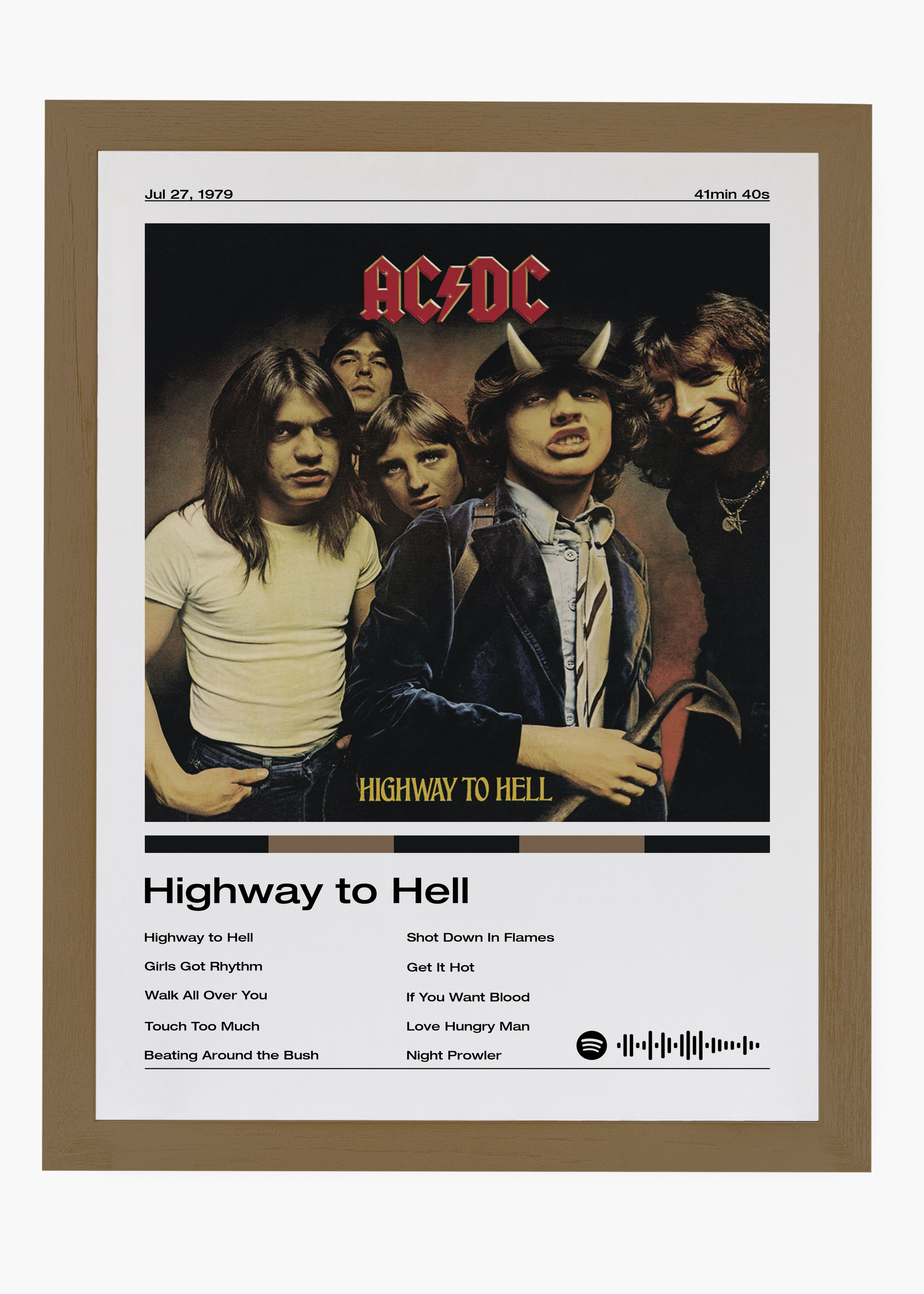 Quadro AC:DC Highway to Hell - 6
