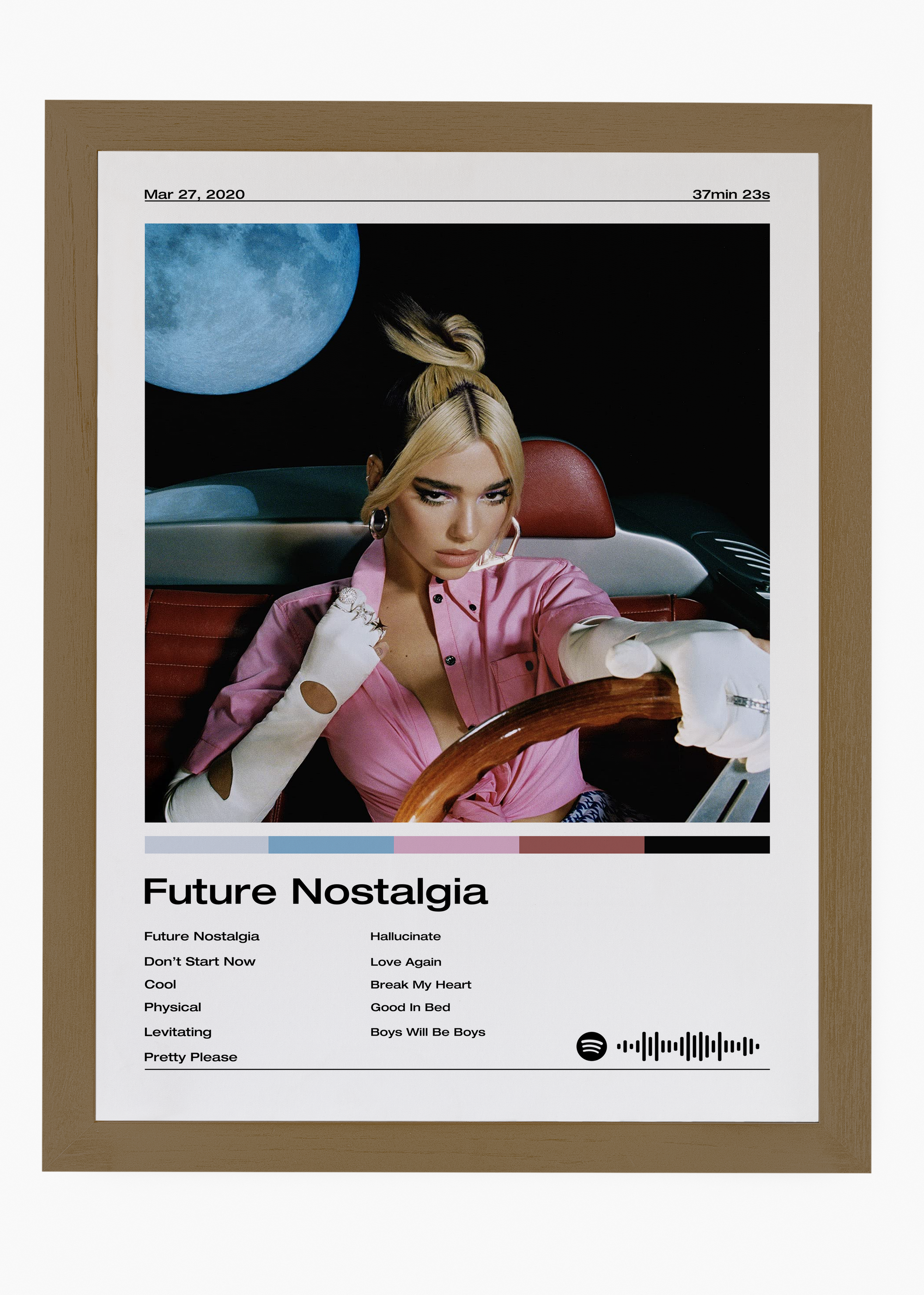 Quadro Dua Lipa Future Nostalgia - 6