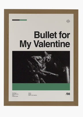 Quadro Bullet For My Valentine Banda
