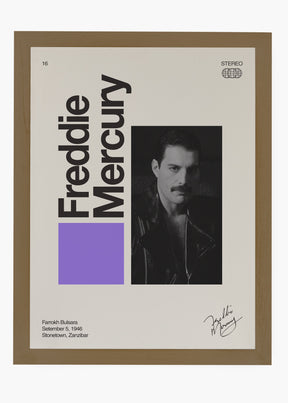 Quadro Signature Freddie Mercury