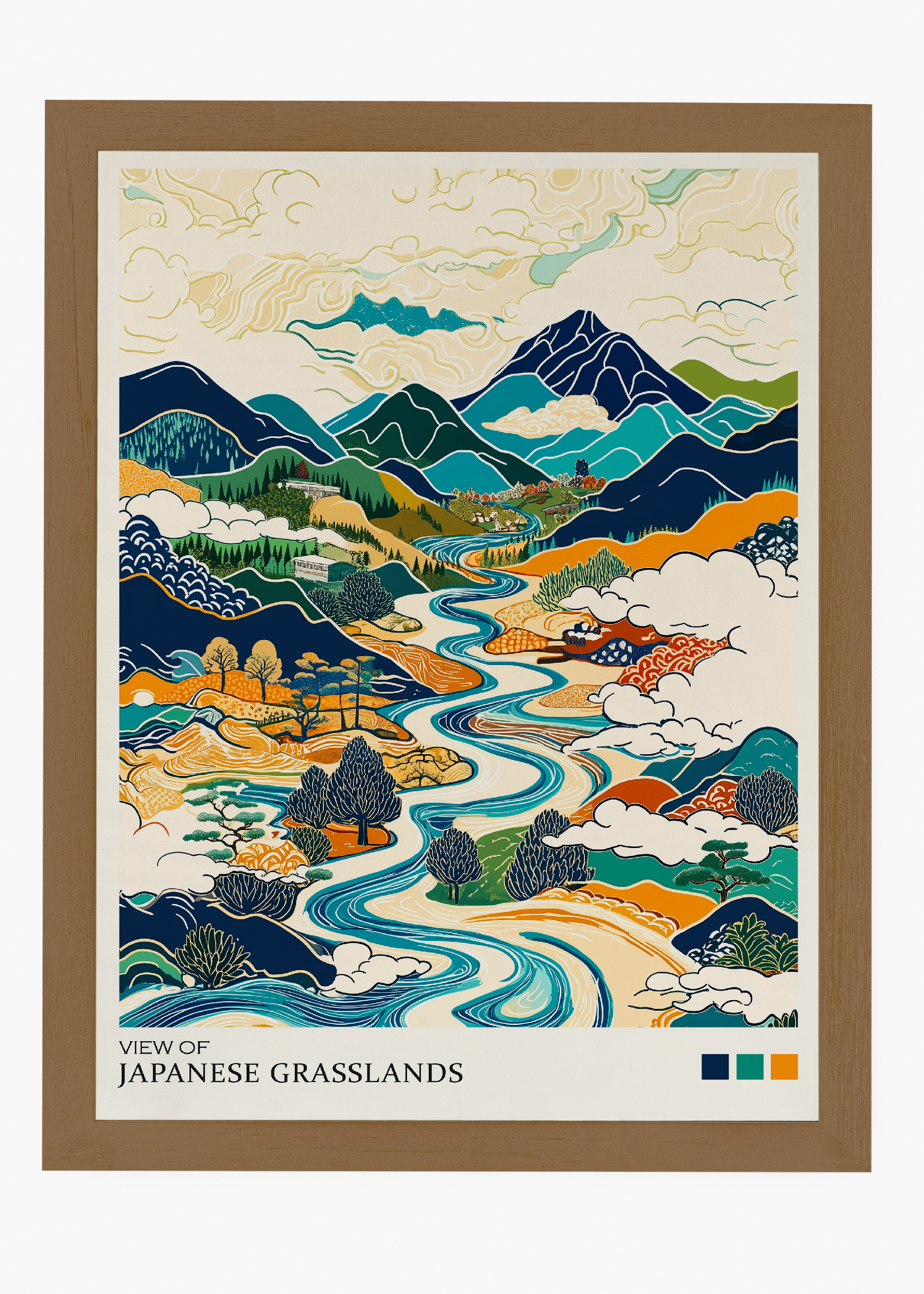 Quadro Japones GrassLands - 6