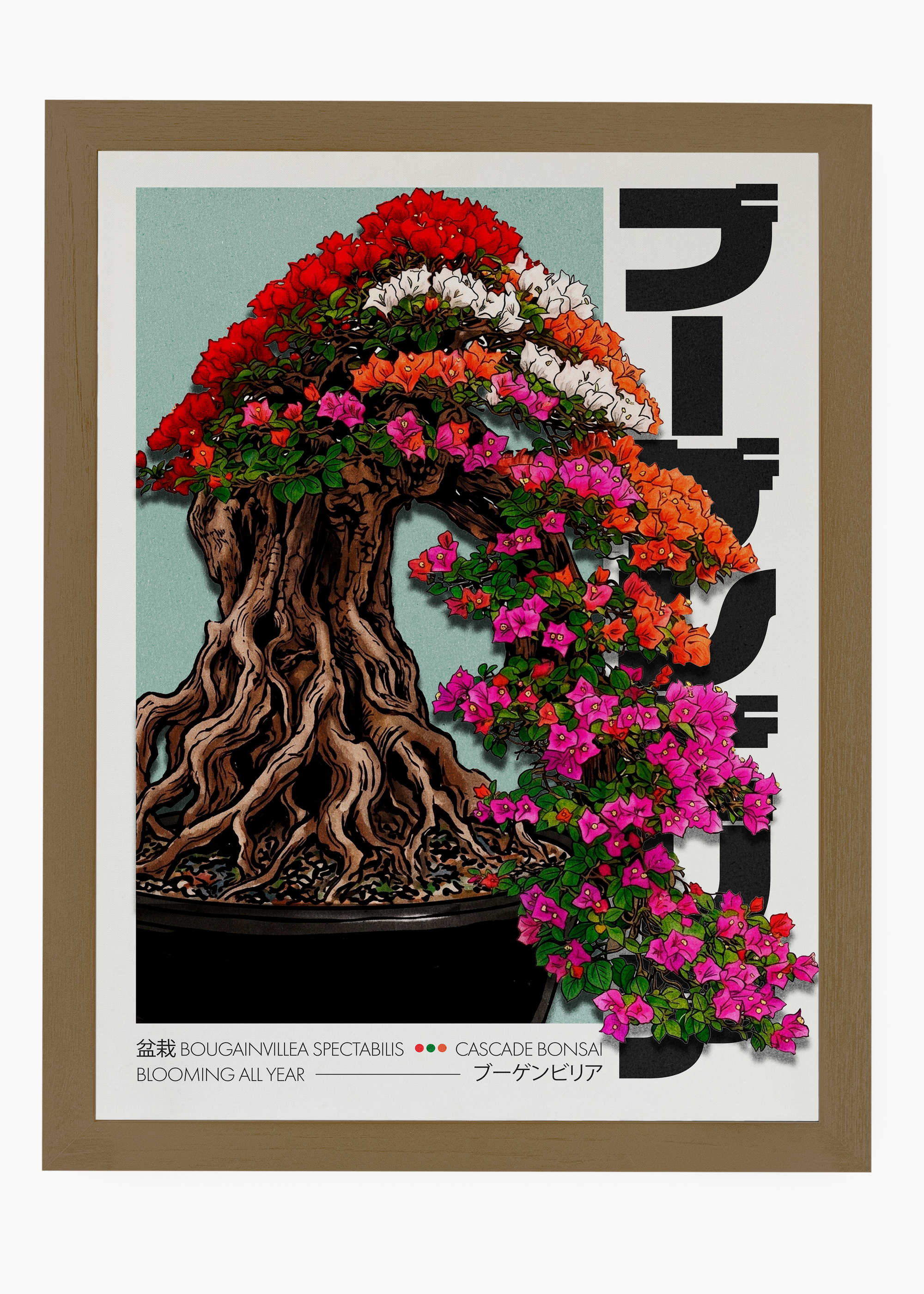 Quadro Cascade Bonsai - 6
